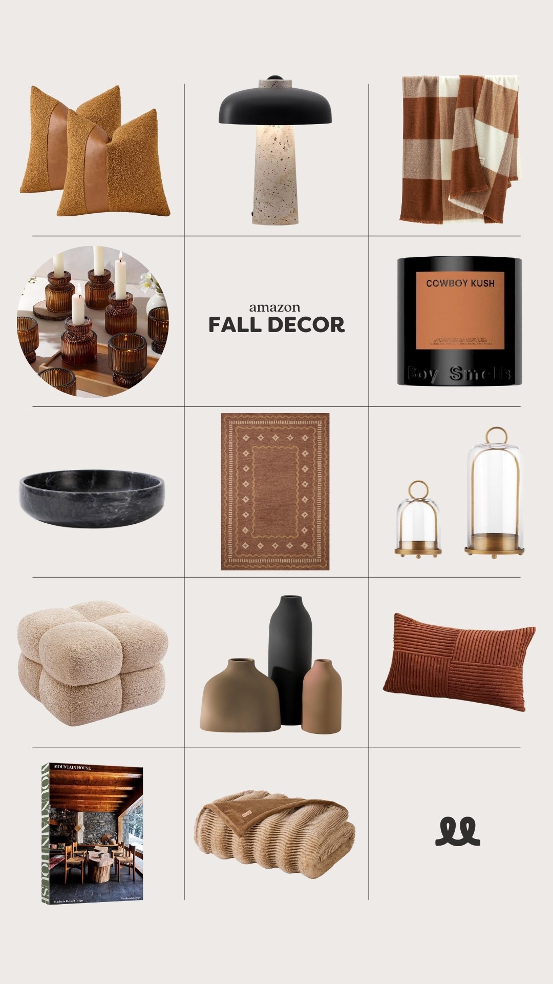 From warm neutrals to cozy textures, here’s a round up of Amazon home goods to welcome fall into your home

#LTKHome