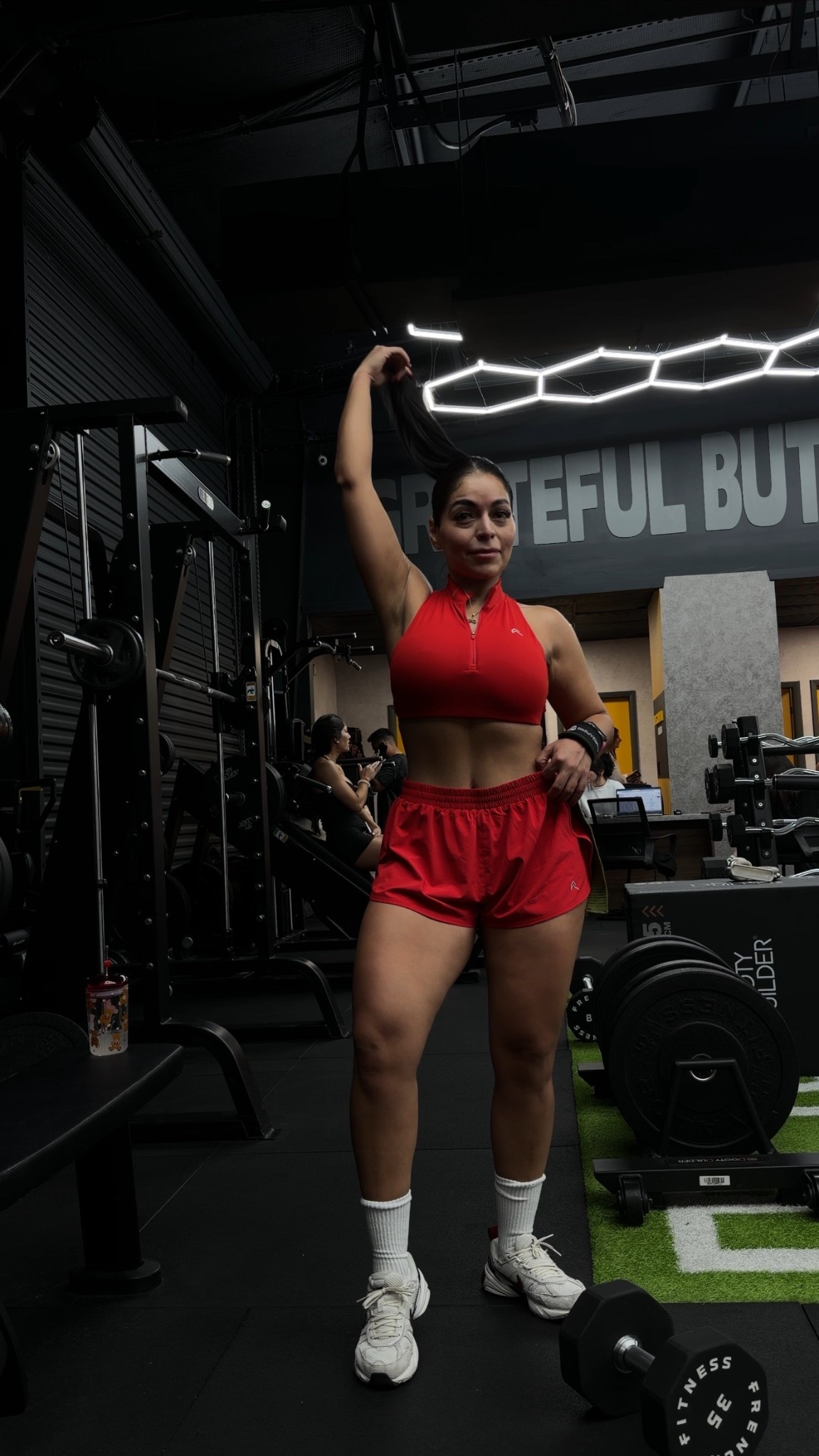 Need these shorts in every single color ♥️
My top is M high support. Get your regular size. 