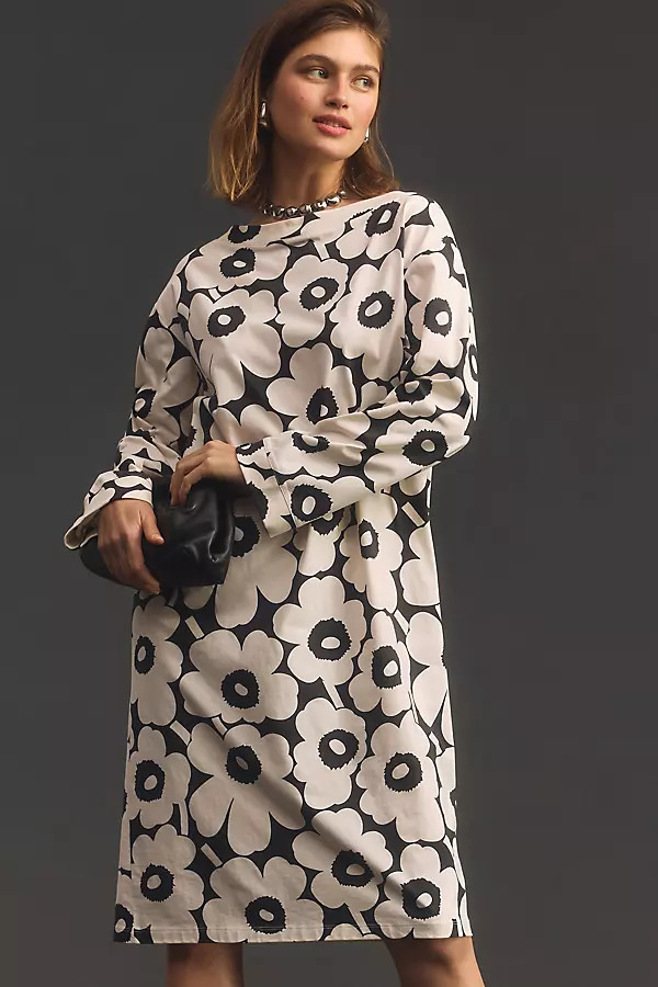 Piata Unikko Jersey Midi Dress | Anthropologie (US)