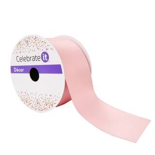 2.5" Satin Wired Ribbon by Celebrate It™ Décor | Michaels Stores