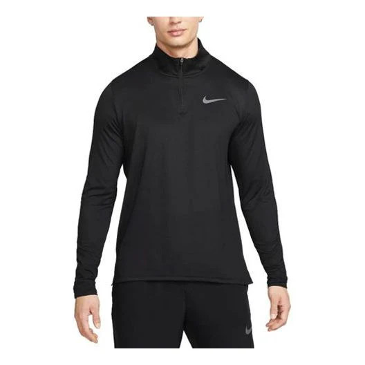 Nike Pro Dri-FIT 1/4-Zip Hyper Dry Training Top 'Black' DM5503-010 | KICKS CREW