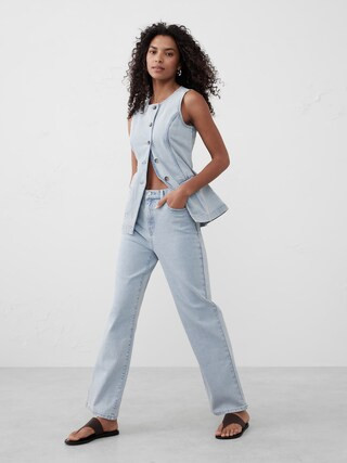 Ultra High-Rise Straight Jean | Banana Republic Factory