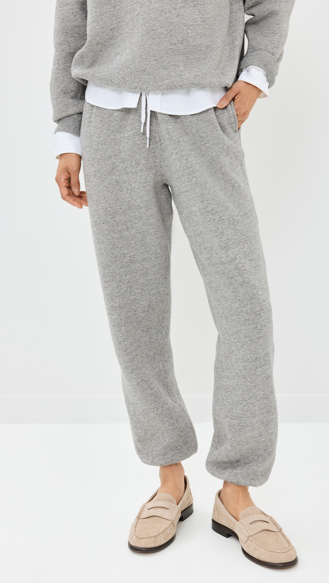 Polo Ralph Lauren Ankle Sweatpants Dark Vintage Heather S | Shopbop