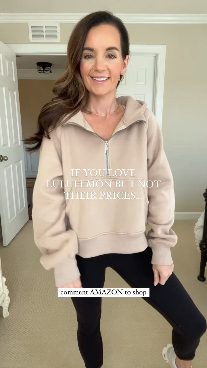 I like this Amazon half-zip better ❤️

❤️ I’m here to tell you that you don’t have to spend a lot of money to have the style you want. 

❤️ This half zip and these leggings are identical and cost a third of the price. 

❤️ Trust me when I say, these two items fit and feel amazing! 

❤️ Both items come in a lot of colors and fit tts. I’m 5’3 for reference and wearing xs in the leggings and S in the half-zip. 


#whatiwore #outfitideas #wiw #outfits #style #outfit #styleinspo #amazonfinds #amazon #winterfashion #wfh #momoutfit #affordablefashion #casual #workout #outfitidea #fashion #affordable #comfy 


#LTKtravel #LTKfindsunder50 #LTKstyletip