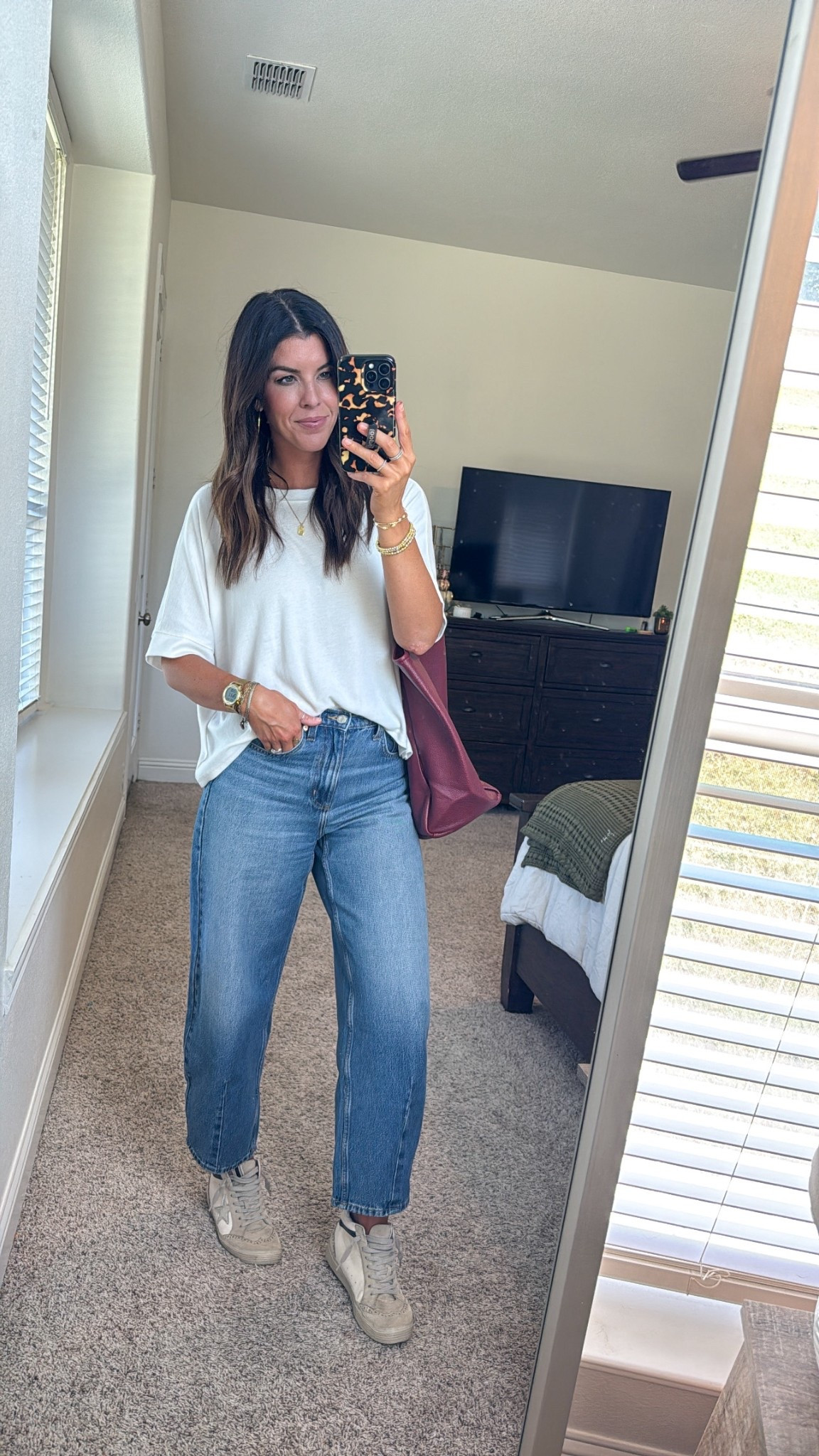 This outfit feels so “me” with my fav Target jeans, Amazon top and these high tops I honestly forgot how comfortable they were! 

#LTKFindsUnder50 #LTKSaleAlert