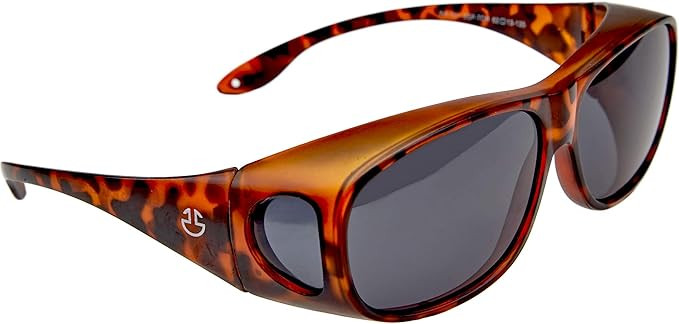 Over Glasses Sunglasses for Men & Women, UV Protection Fit Over Polarized Wrap Arounds | Amazon (US)