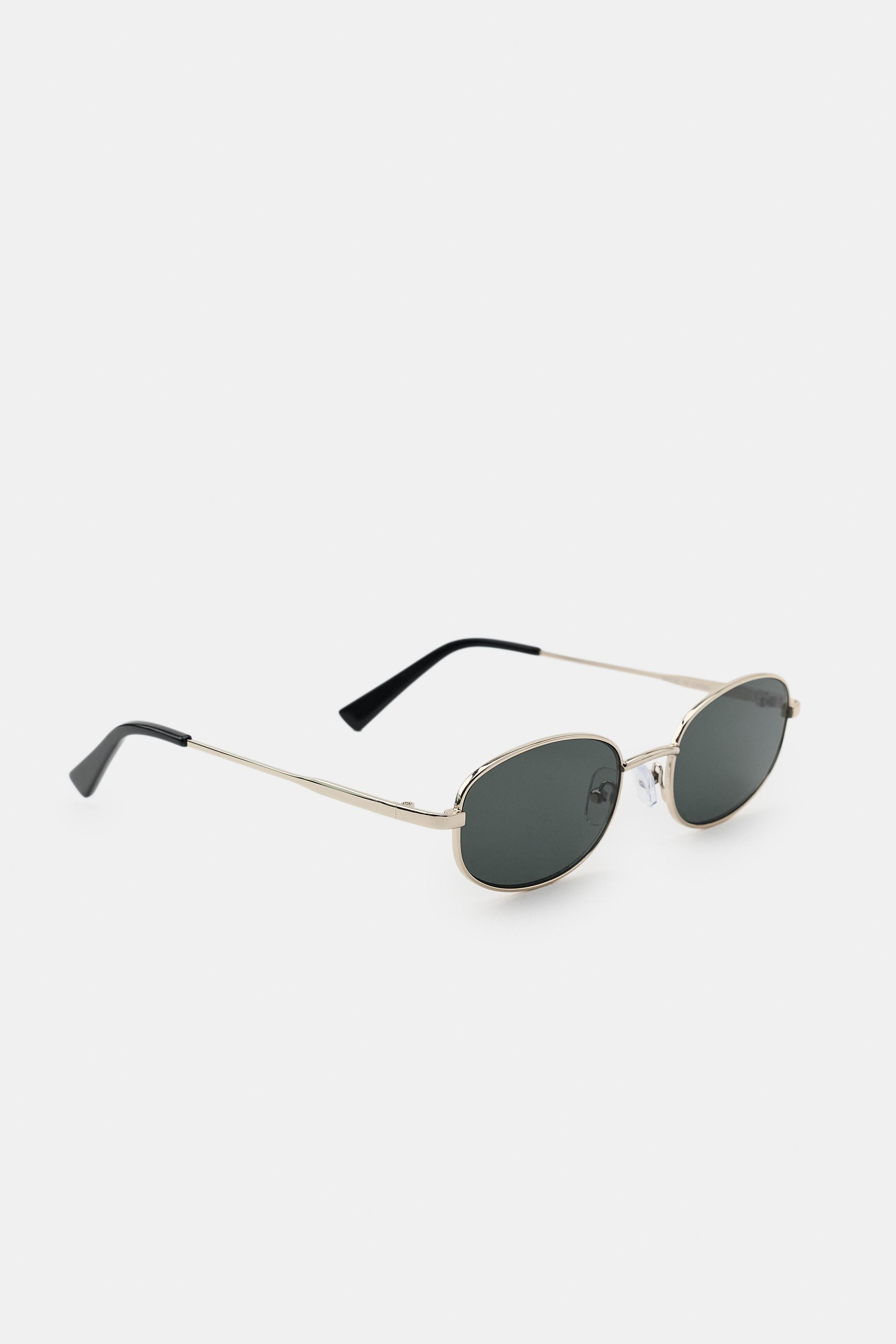 RECTANGULAR METAL SUNGLASSES | Zara UK