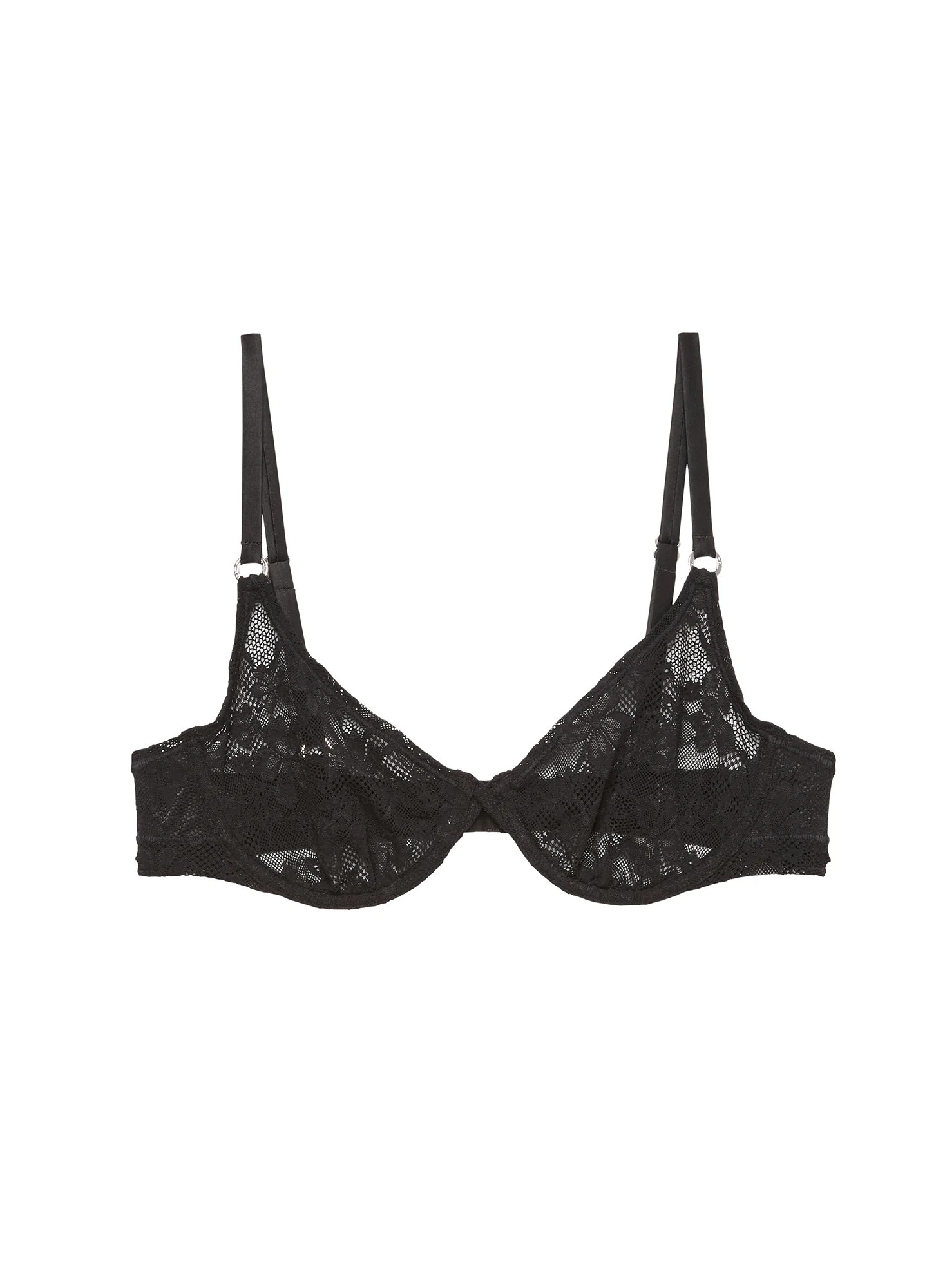 Le Stretch Lace Demi Bra | Fleur du Mal | Fleur du Mal
