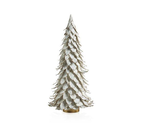 Artisan-Crafted Gilded Decorative Leaf Tree | Pottery Barn (US)