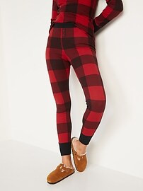 Matching Printed Thermal-Knit Pajama Leggings for Women | Old Navy (US)