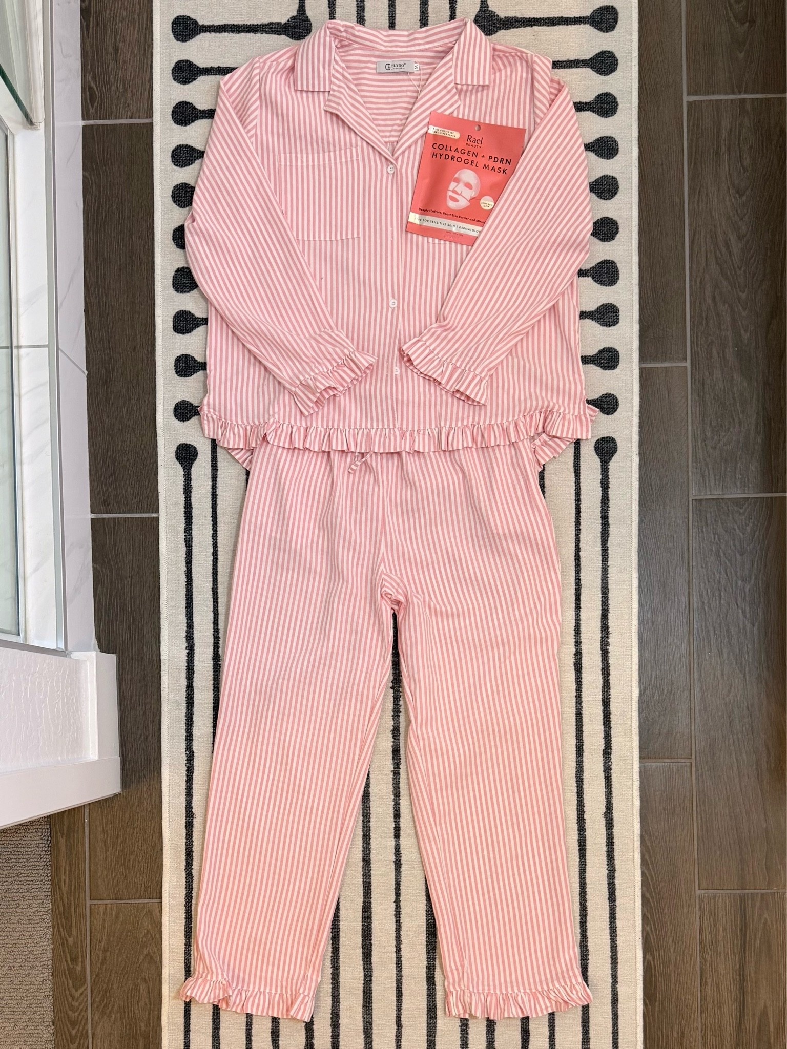 Pink stripe pjs and I simply cannot be stopped 🩷 The button down top, the straight leg pants, the little ruffle hem detail… this is the set you wear when you want to feel put together but you're literally just watching TV on the couch 😂 100% cotton, amazing quality, and they come with POCKETS

#pajamas #pajamaset #loungeset #pjset #stripedpajamas #pinkpajamas #pinkstripes #stripedprint #buttondownpajamas #rufflehem #y2kfashion #y2kaesthetic #softgirl #softgirlera #loungewear #loungewearfashion #cozygirl #homebody #sleepwear #sleepwearfashion #100percentcotton #cottonpajamas #breathablefabric #naturalfibers #pocketspajamas #amazonfashion #amazonfinds #amazonstyle #founditonamazon #ltkstyletip #ltkfindsunder50
