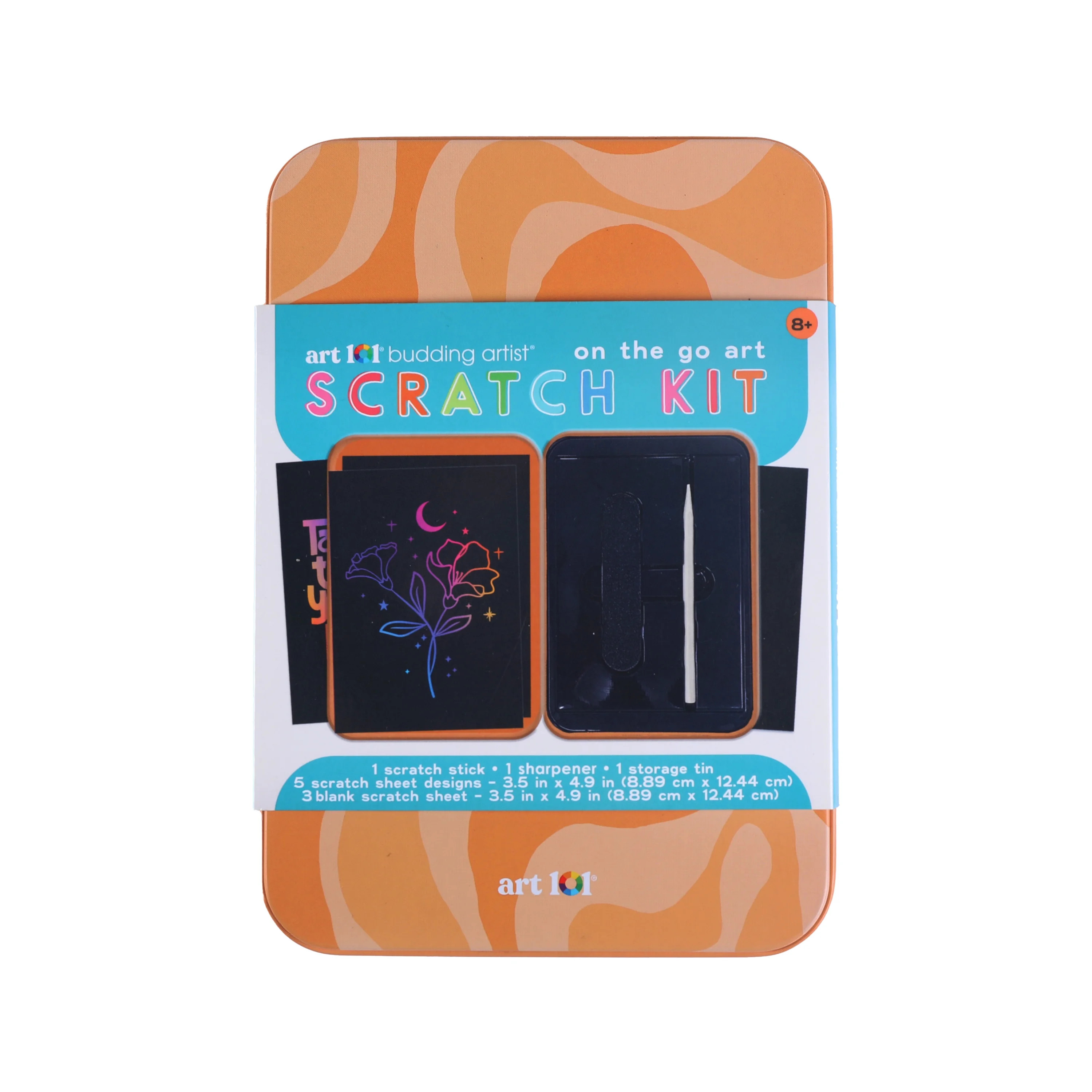 Art 101 Creative Tools Scratch Art Multifunctional Set for Children to Adults in Tin Case | Walmart (US)