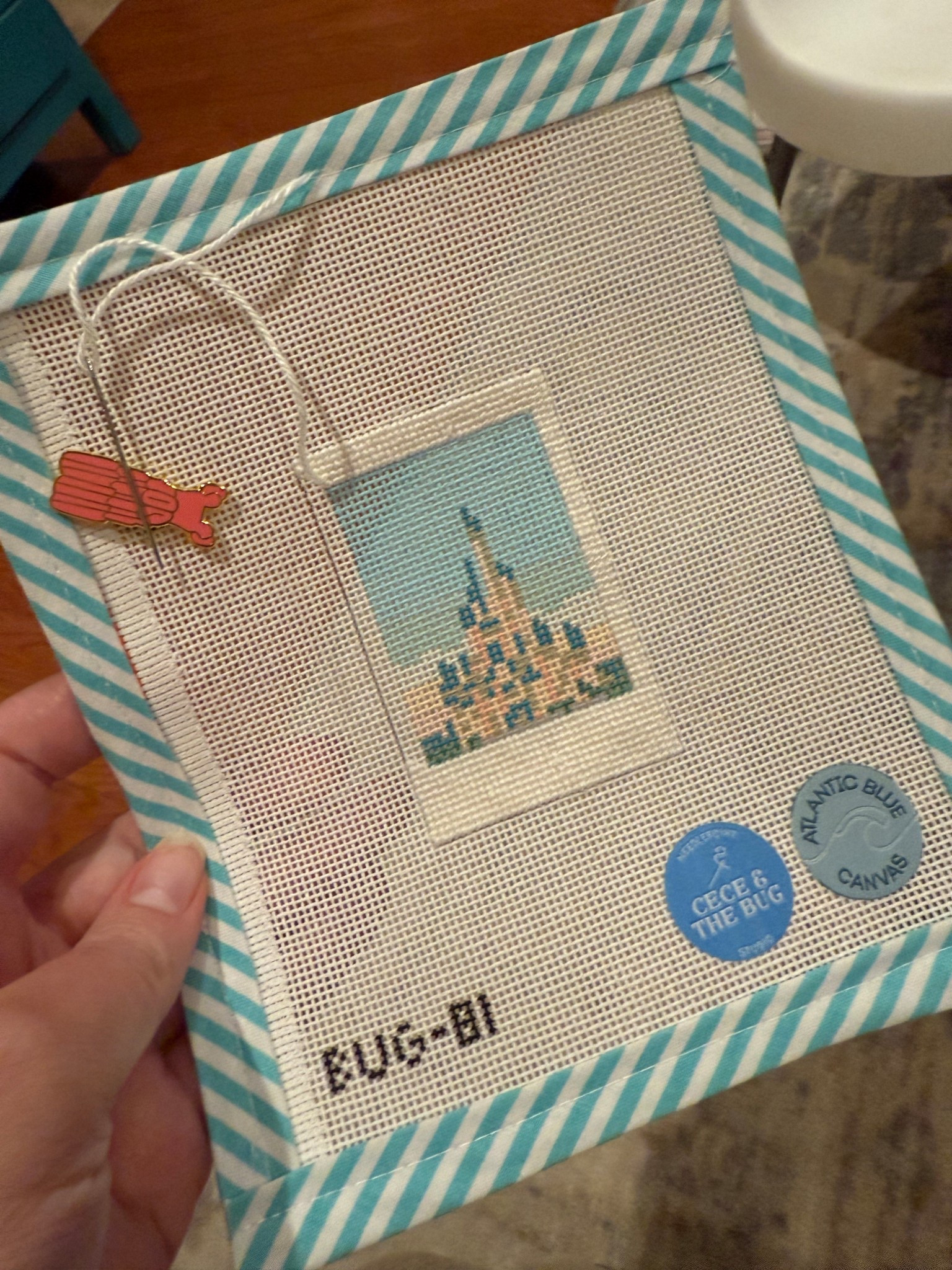 Work in progress on my Magic kingdom needlepoint  

#LTKHome #LTKSeasonal #LTKSummerEdit