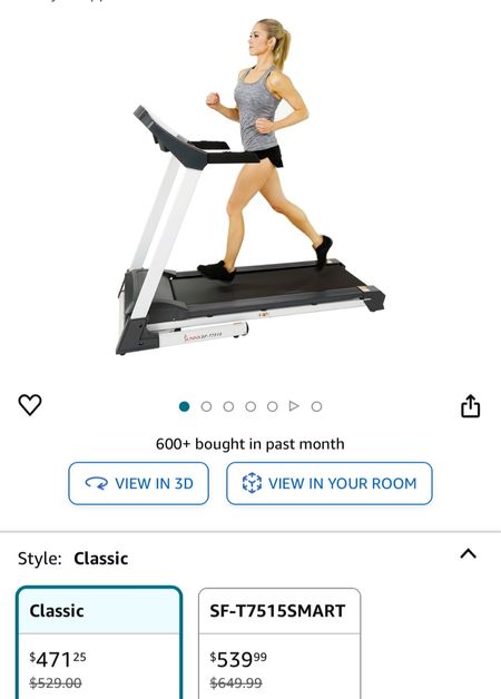 Amazon treadmill on sale for under $500 🙌🏼

#LTKActive #LTKfitness #LTKsalealert