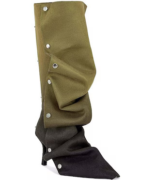 Azalea Wang Imogine Ombre Soft Snap Hardware Ruched Detail Tall Boots | Dillard's | Dillard's
