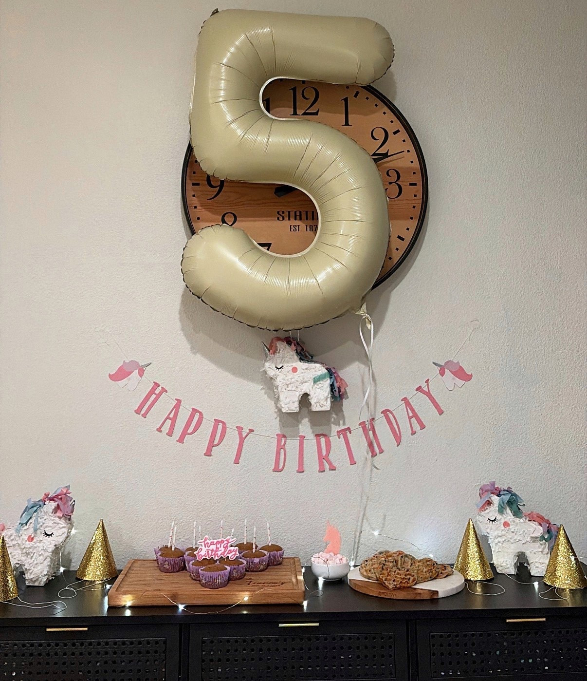 Everything I got for our unicorn breakfast bar! 🦄🧇🍴 the banner I got at home goods, but linking similar! #birthdaybrunch #kidbirthday #unicorn #unicornbirthday 

#LTKKids #LTKFindsUnder100 #LTKmorningroutine