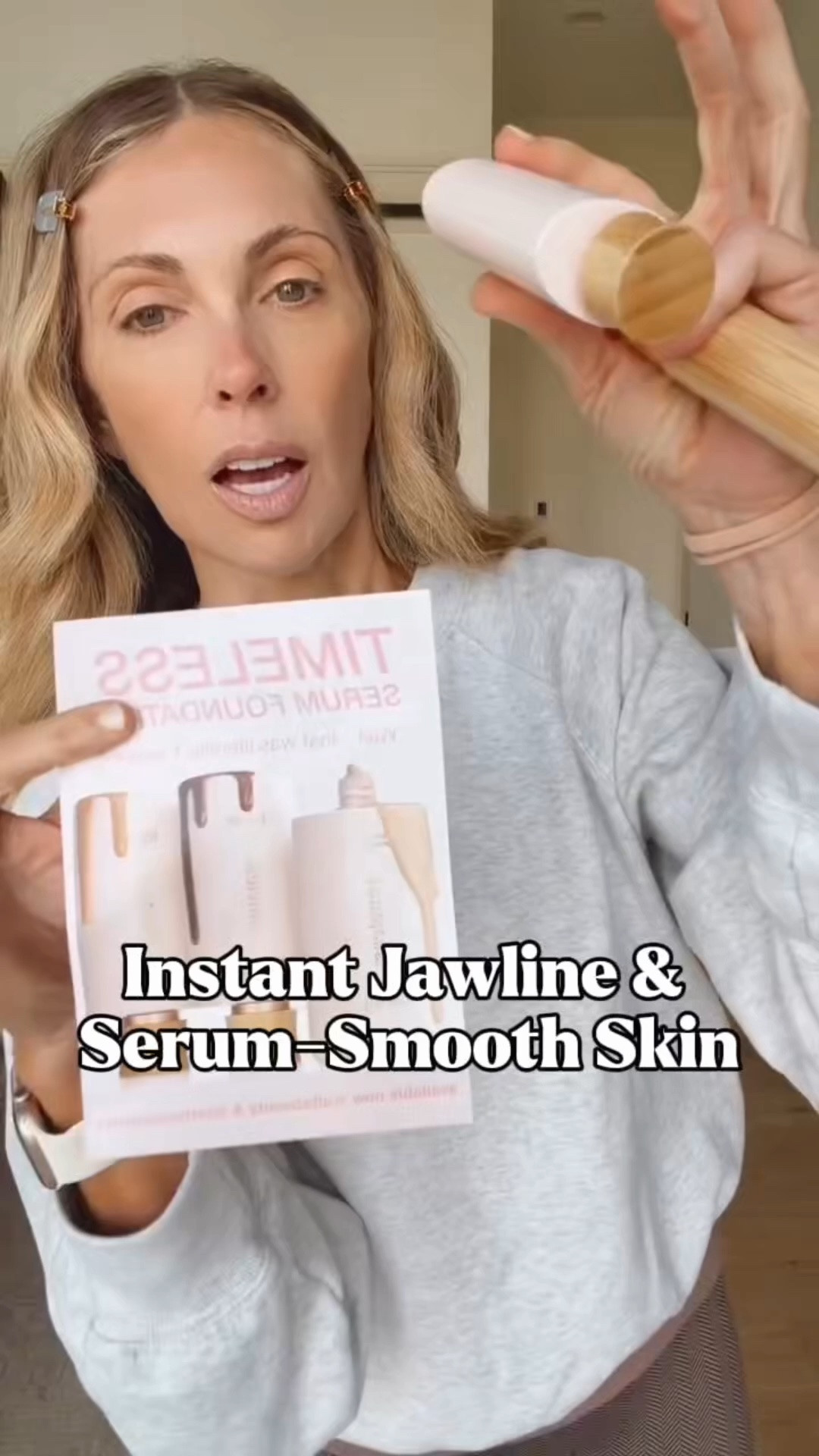 Feels like skincare. Covers like foundation.

Meet Tarte’s new serum foundation—memory foam for your face. It flexes with your skin, then bounces back for a smooth, plump appearance.

Hyaluronic acid + bakuchiol hydrate, firm and minimize the look of fine lines, while caffeine + niacinamide brighten and energize tired-looking skin.

24-hour hydration. Sweatproof. 12-hour wear.

@Tarte #tartepartner #ad