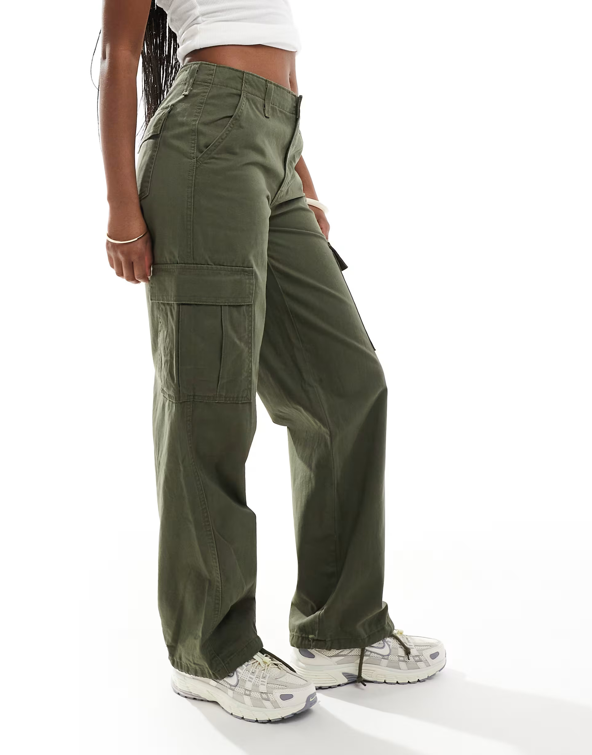 Levi's 94 baggy cargos in khaki | ASOS (Global)