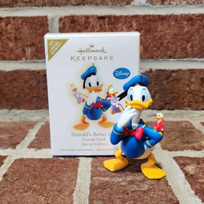 Hallmark Ornament Disney 2009 Donald Duck Donald's Better Self Limited Edition M  | eBay | eBay US