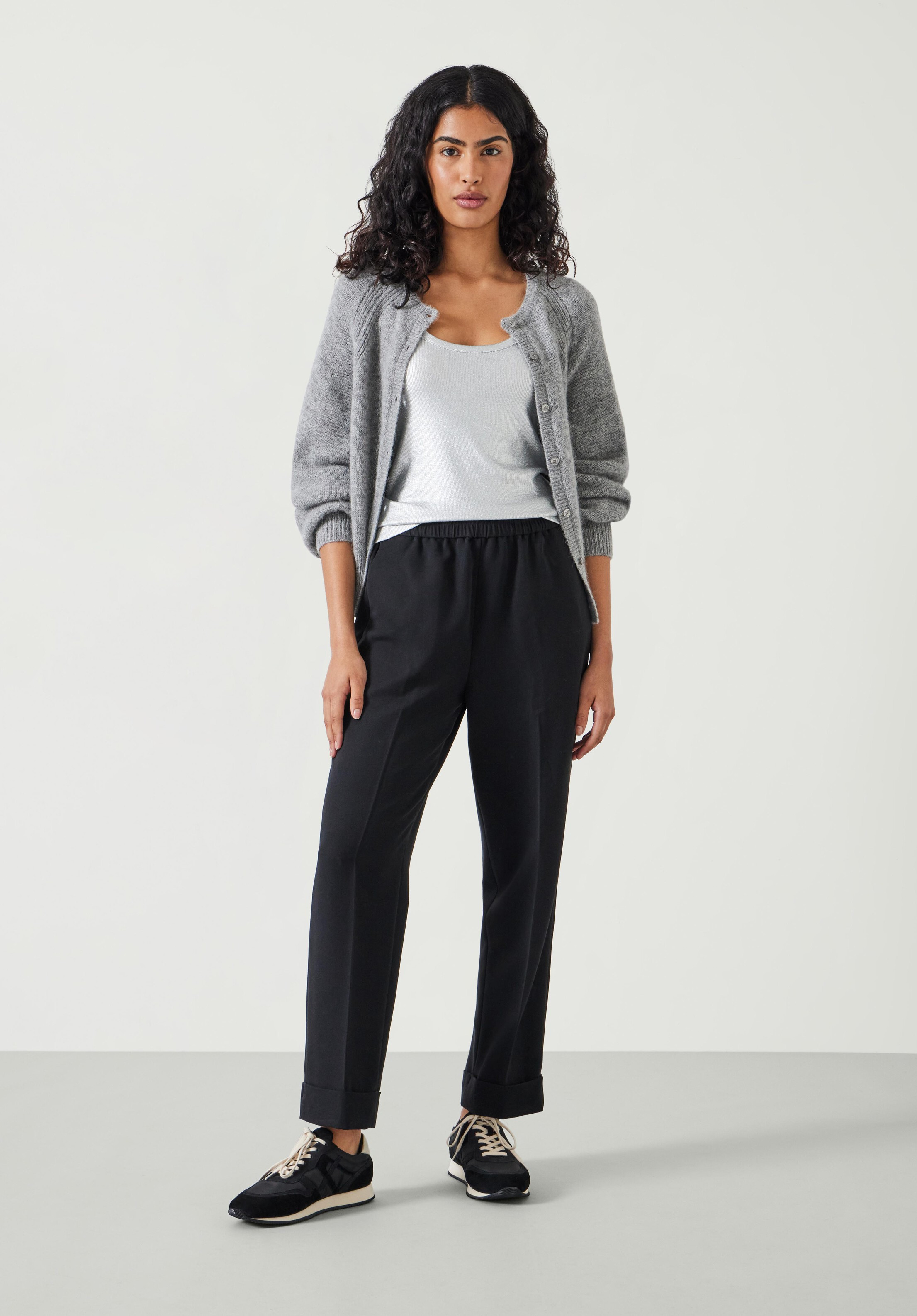Slim Pull On Suit Trousers | Hush UK