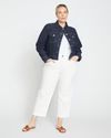 Etta High Rise Straight Leg Jeans 28 Inch
   White | Universal Standard