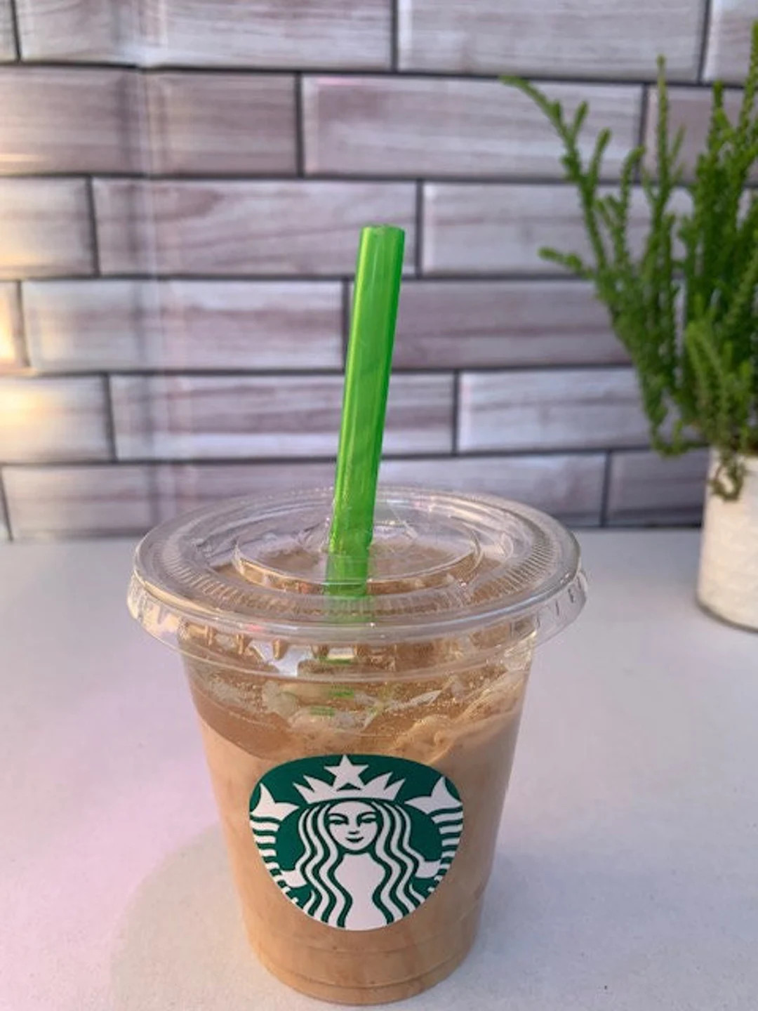 Mini Fake Drinks Starbucks Drink Faux Drink Newborn Photo Prop Photography Props Coworker Gift Of... | Etsy (US)