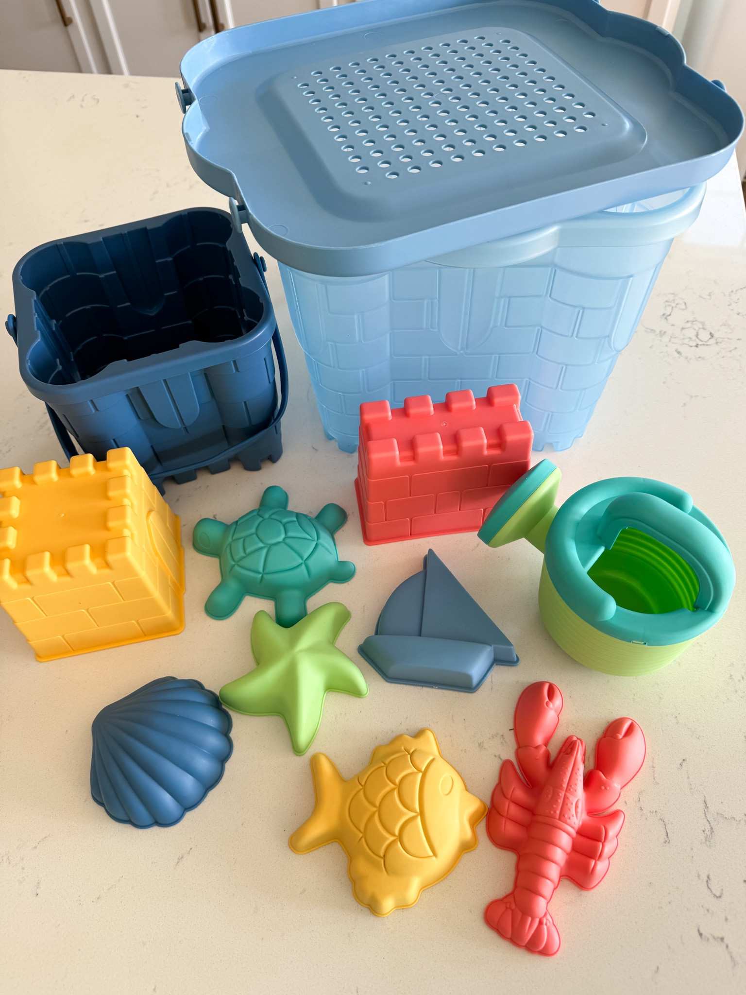 Beach play set toys / beach sand castle bucket set/ Sam’s club beach essentials / beach must haves kids / toddler beach must haves / beach essentials / coastal beach bucket sand toys 

#LTKFamily #LTKKids #LTKSwim