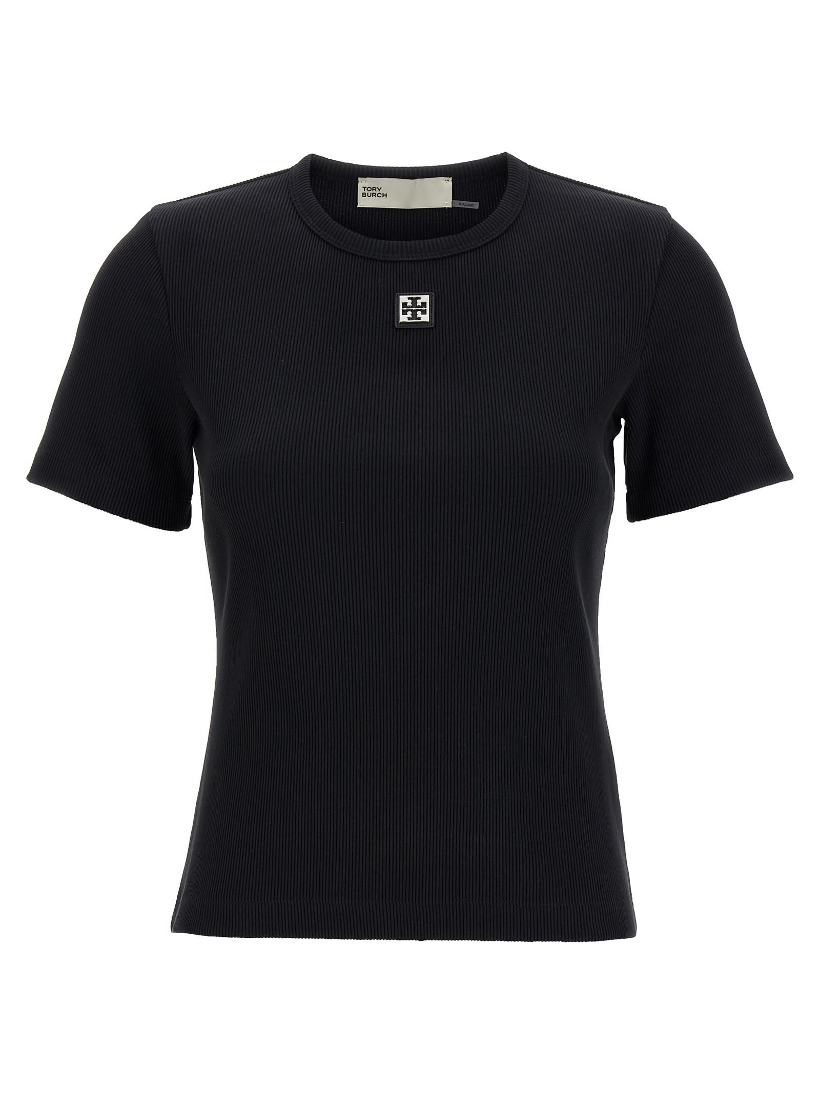 Tory Burch Logo Plaque T-shirt | Italist.com US