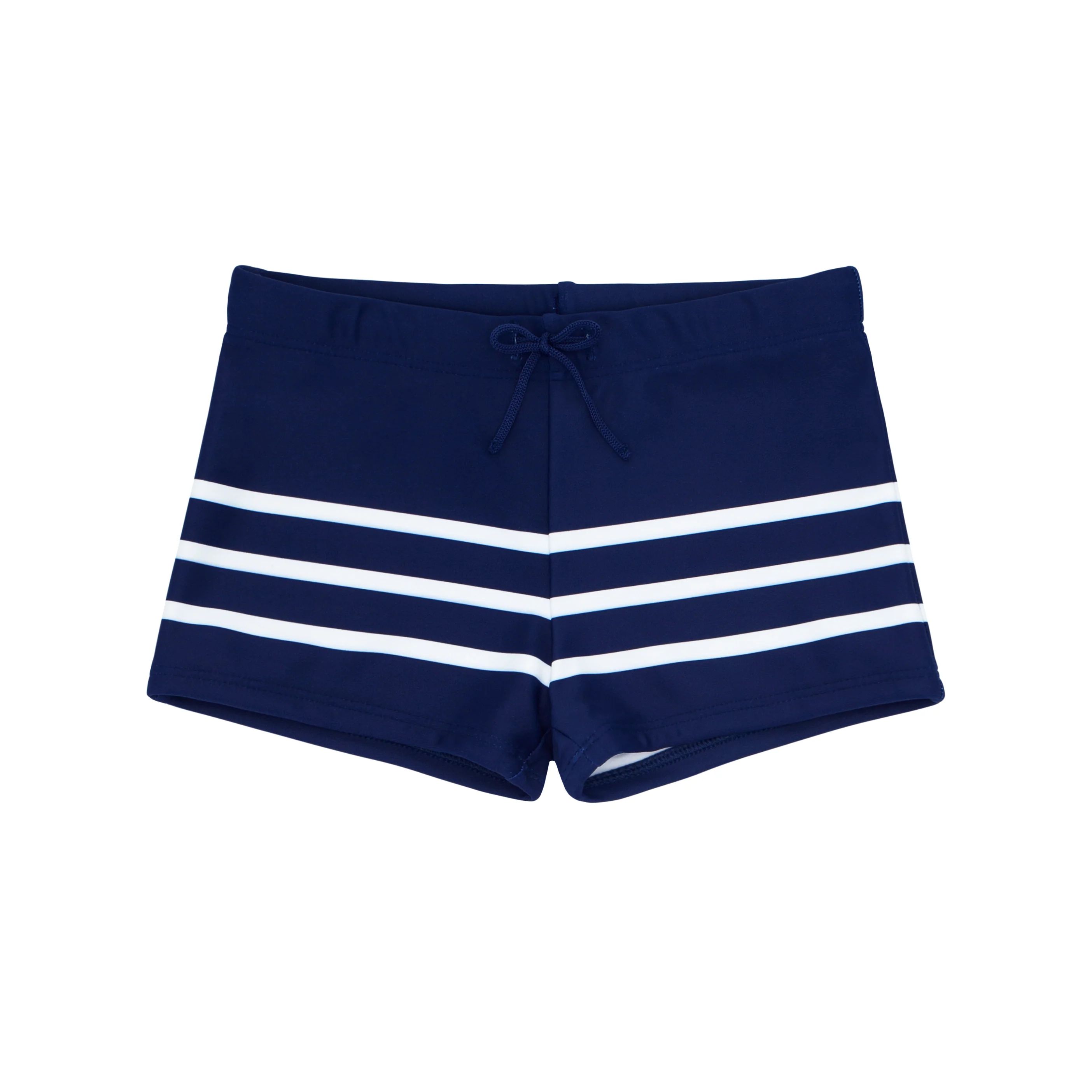 boys navy breton stripe brief | minnow swim | minnow