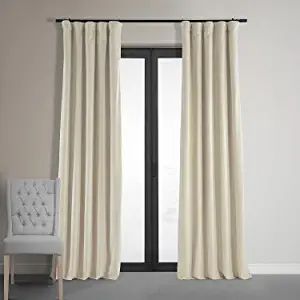 HPD Half Price Drapes Signature Velvet Blackout Curtains for Bedroom 50 x 96 (1 Panel), VPCH-1801... | Amazon (US)