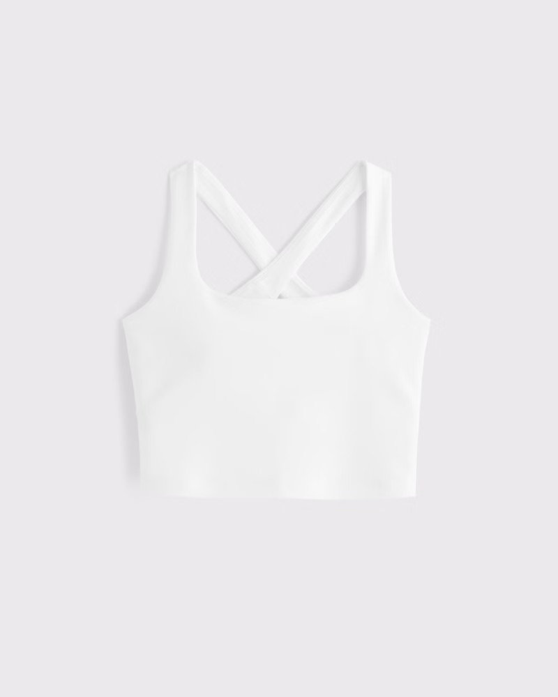 YPB sculptLUX Strappy-Back Tank | Abercrombie & Fitch (US)