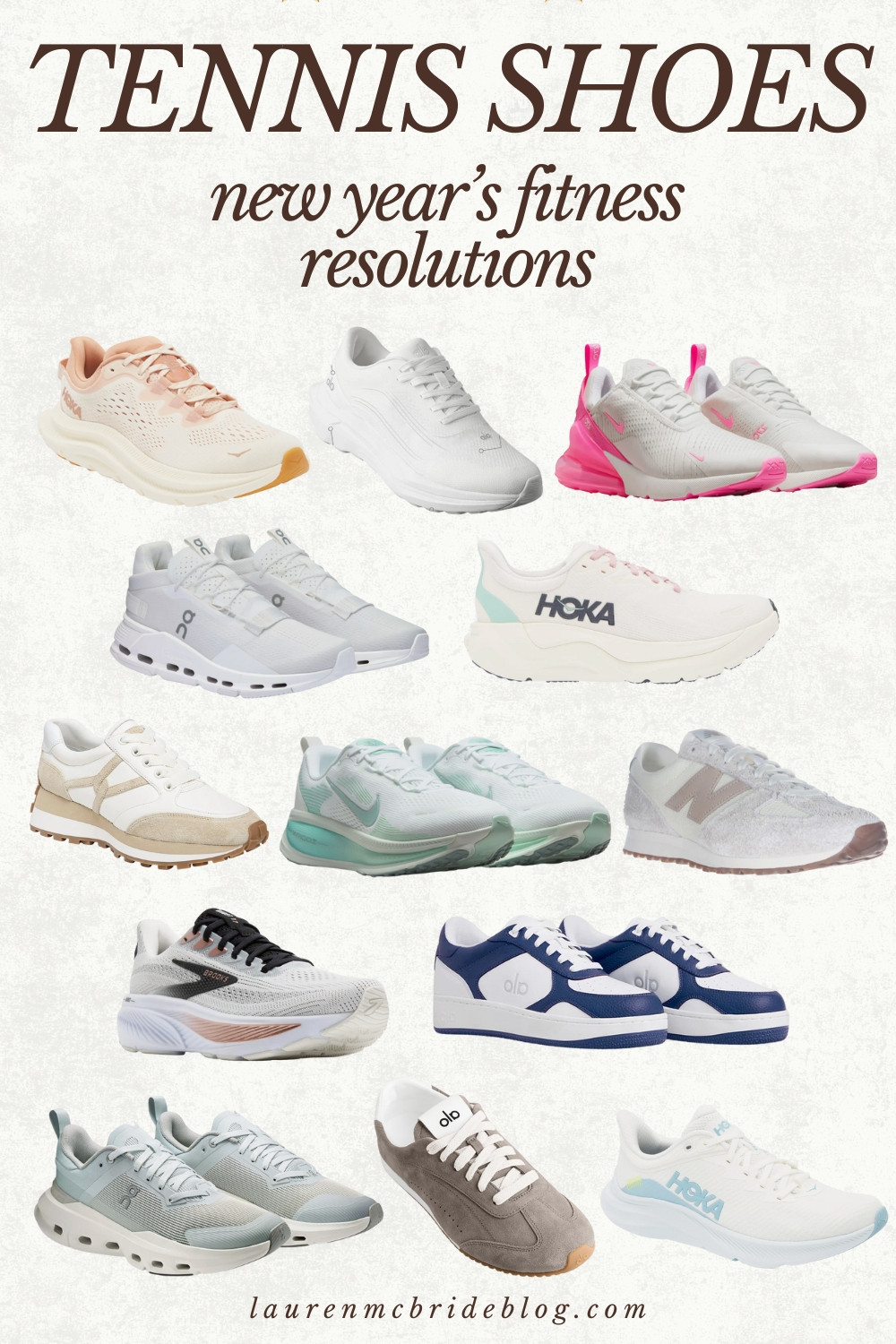 Tennis shoes for fitness new years resolutions  

 #LTKfitnessgoals #LTKActive #LTKFindsUnder100