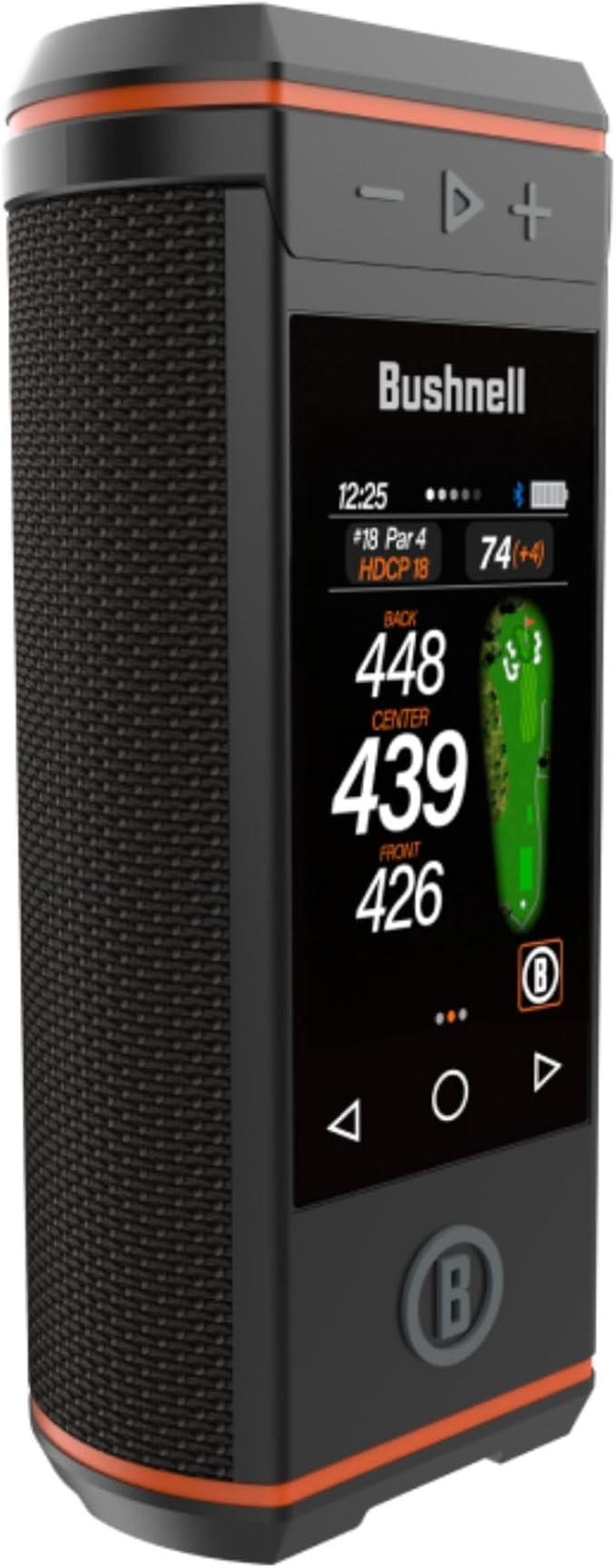 Bushnell Golf Wingman HD GPS Speaker with 3.5" Color Touchscreen, 360° Premium Audio, Visual & A... | Amazon (US)