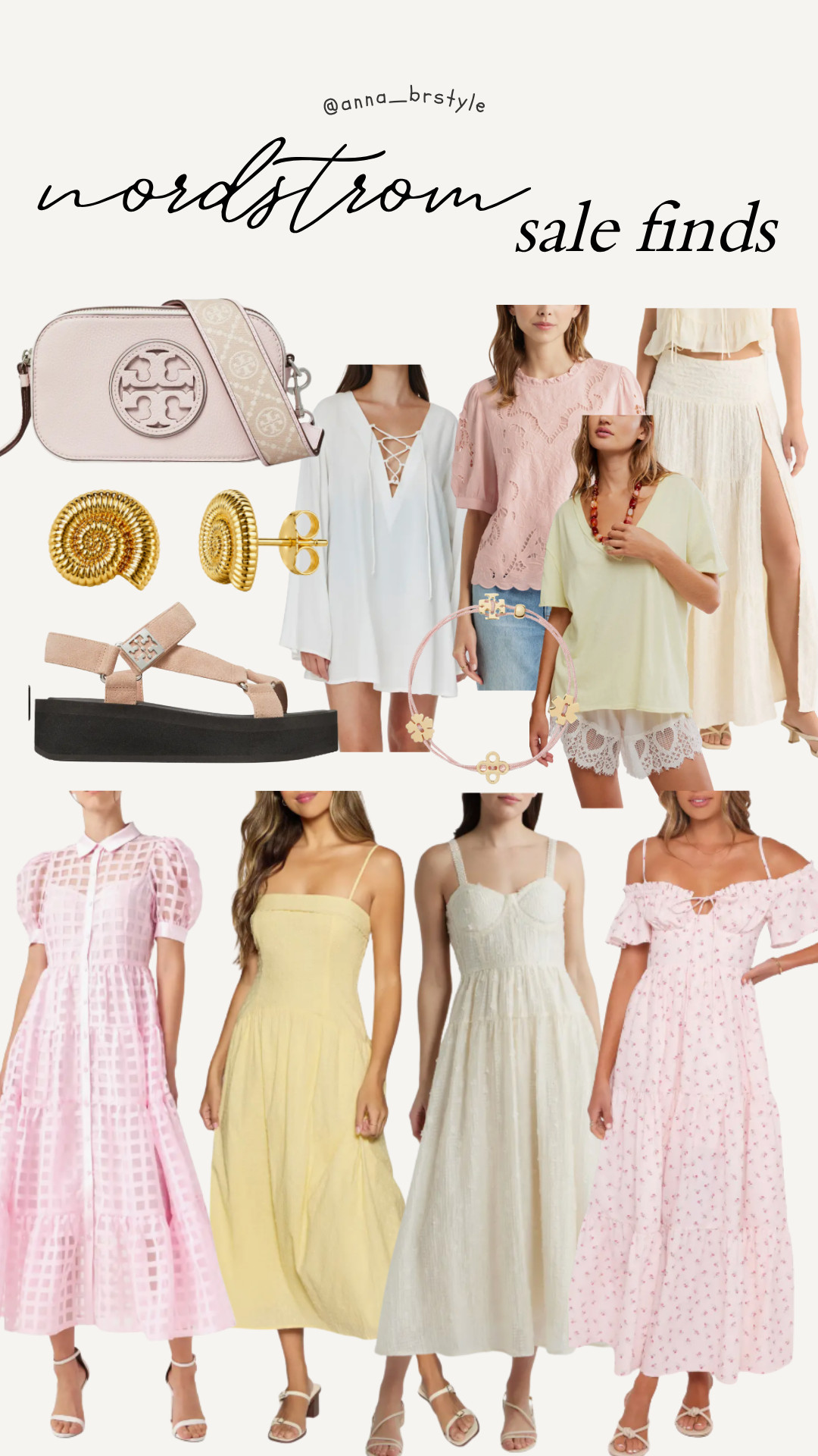 A collection of feminine Nordstrom sale finds featuring pretty dresses, chic accessories, and effortless summer staples.

summer dress outfit, feminine summer style, vacation ready looks, garden party outfit, effortless summer fashion, maxi dress, Tory Burch sandals, crossbody bag, summer accessories, wedding guest dress 

 #LTKSaleAlert