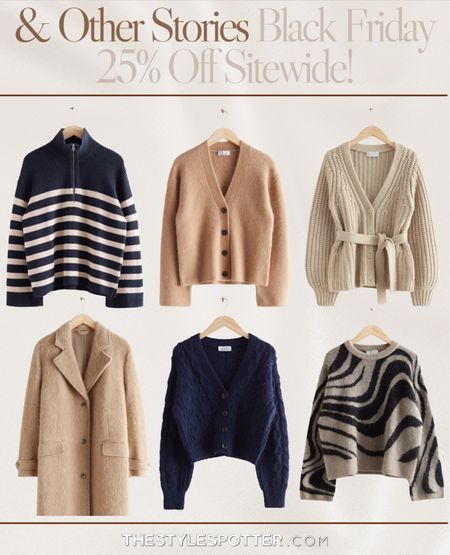 & Other Stories Black Friday Sale! 🚨 
Save 25% sitewide on so many stylish finds. I’ve gathered my favorite sweaters and coats to keep you warm and stylish for the cold months ahead.
Shop the deals 👇🏼 

#LTKCyberweek #LTKGiftGuide #LTKHoliday
