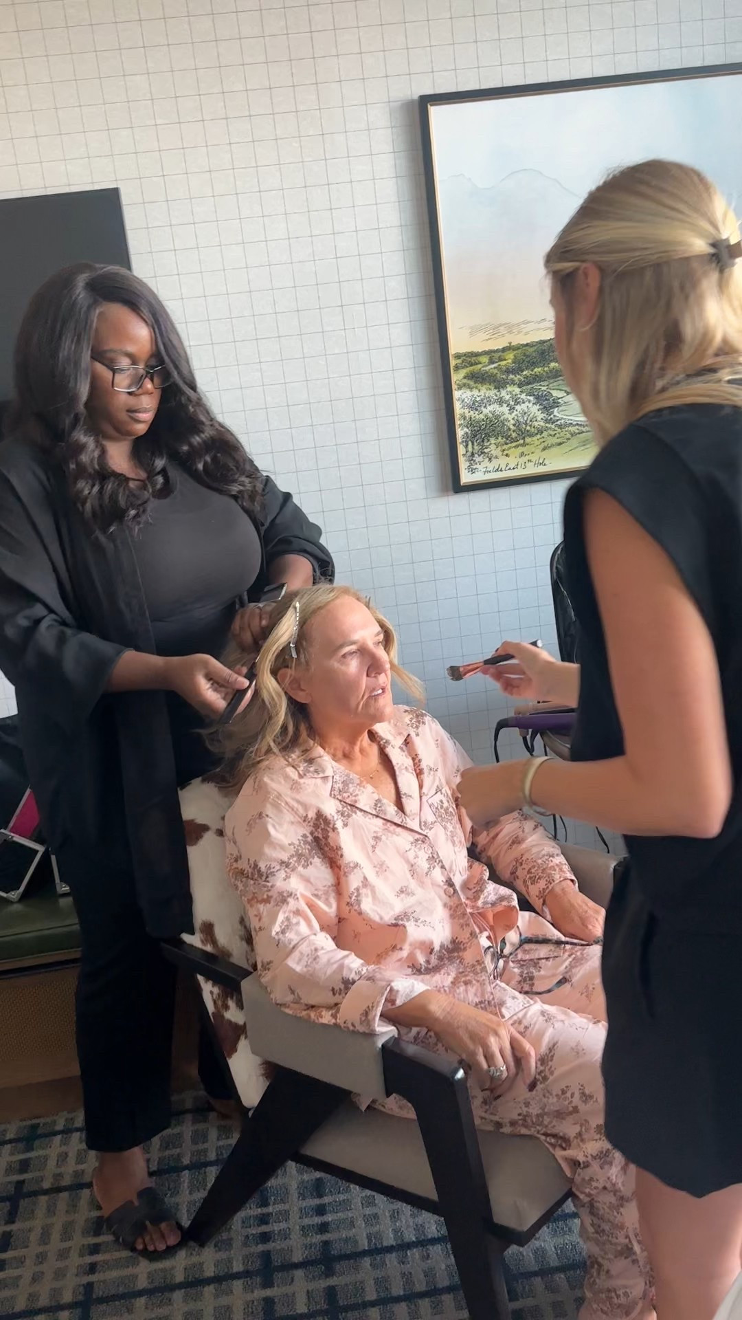 Getting all glam up for the red carpet tonight. I love how my hair and makeup came out. I can’t wait to show you.
These pajamas are so pretty I seriously have worn the blouse as a top with jeans. I’m wearing a medium. They’re really nice cotton very comfy. I slept in them last night.

Get ready with me red carpet fall events, Talbots Haven well within pajamas

#LTKCon #LTKOver40 #LTKSaleAlert