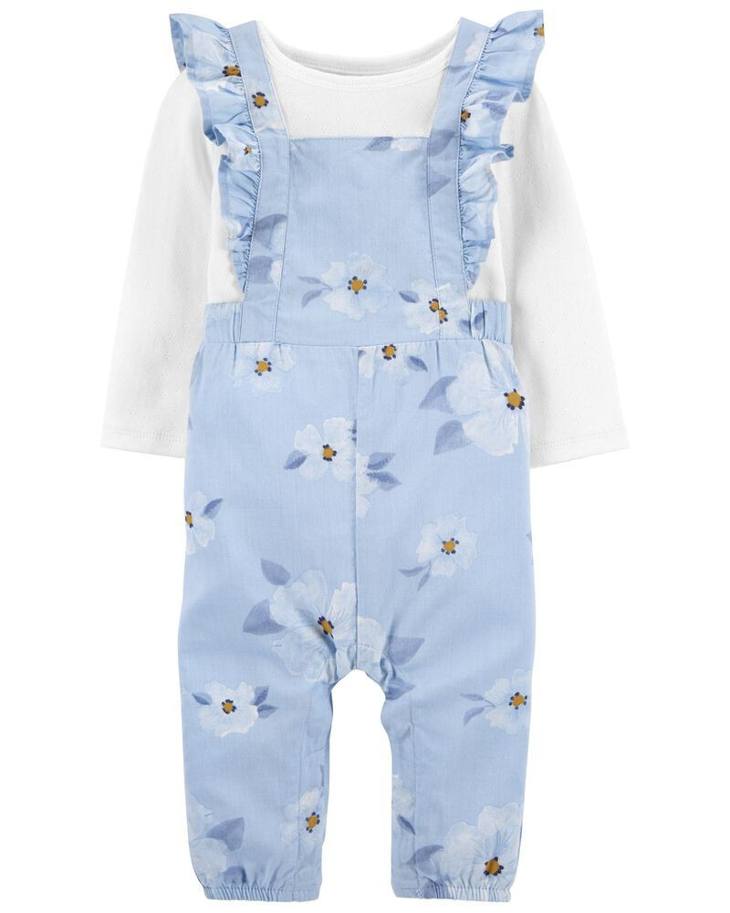2-Piece Tee & Floral Jumpsuit Set | Carter's