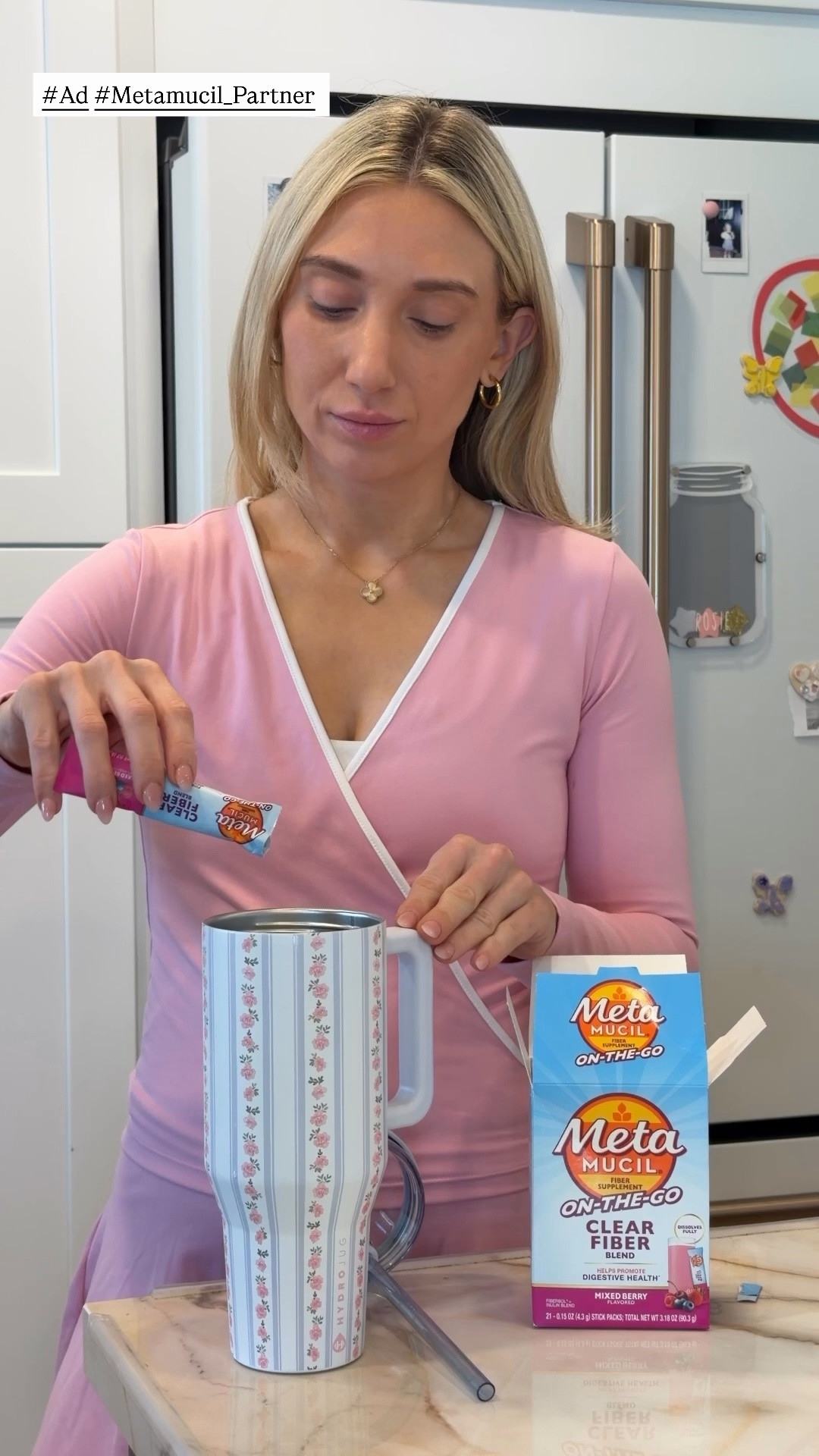 So if you didn’t know already… #Ad #Metamucil_Partner Fiber IS the NEW protein! #ad When your gut is off, your whole body feels off. I’ve been adding in daily fiber to my routine and it’s been so helpful for my energy, mood and just overall health. I’m doing my best to fibermax with @metamucil. It’s the #1 doctor-recommended fiber brand, which makes me feel confident adding it to my routine. You can easily grab it on your next @target trip! #TargetPartner #Target

@Shop.LTK #liketkit 

†Diets low in saturated fat and cholesterol that include 7 grams of soluble fiber per day from psyllium husk, as in Metamucil, may reduce the risk of heart disease by lowering cholesterol.  One serving of Metamucil has 2.4 grams of this soluble fiber.