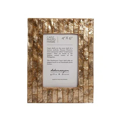 Haris Vertical Stripes Picture Frame Bungalow Rose | Wayfair North America