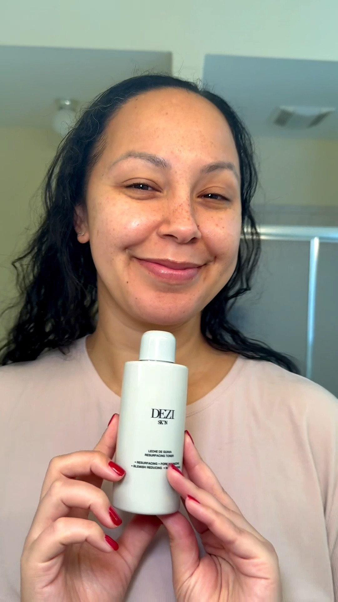 This is the Dezi Skin Leche de Guava Resurfacing Toner, and I use this every single morning and every night. It’s one of those products that never leaves my routine.


#LTKselfcare #LTKgrwm #LTKmorningroutine