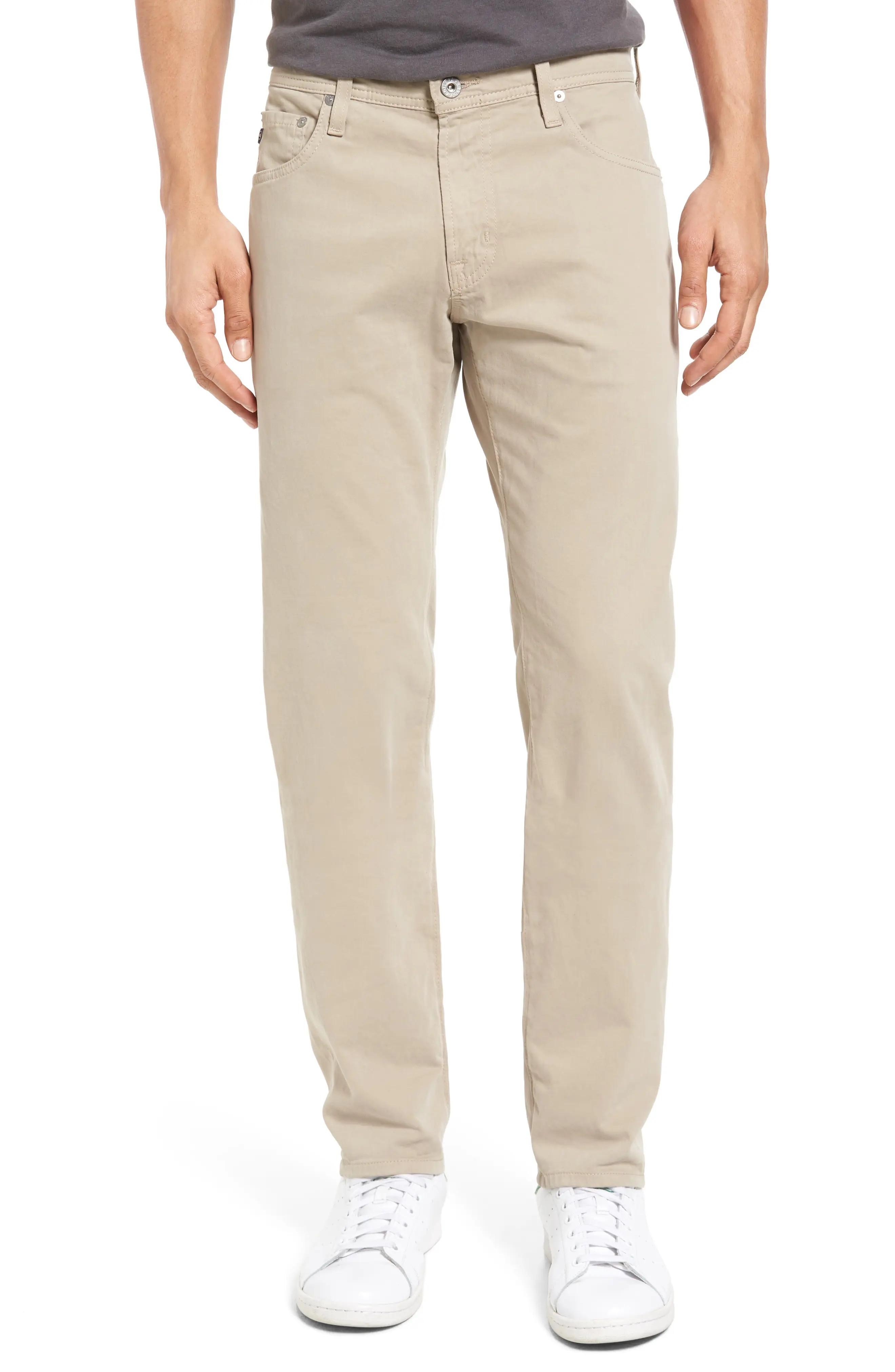 Tellis Sueded Stretch Sateen Slim Leg Pants (Nordstrom Exclusive) (Men) | Nordstrom | Nordstrom