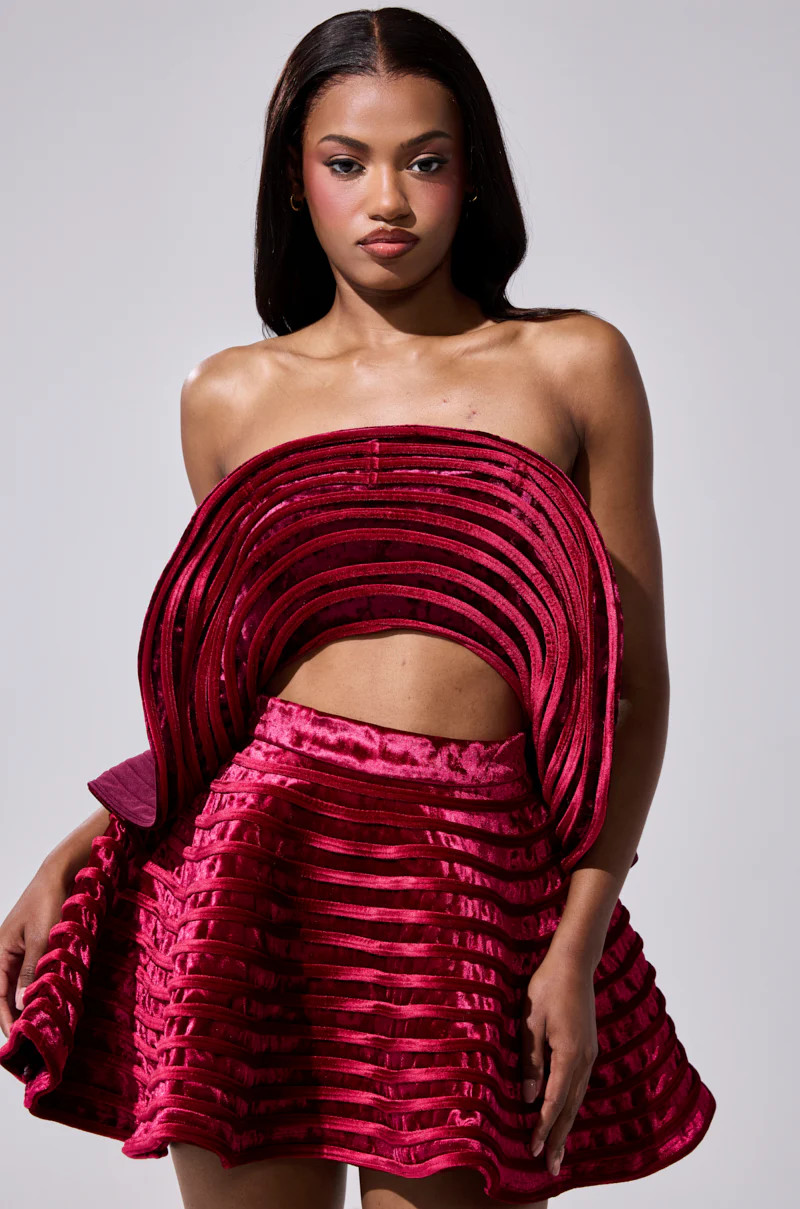 STAR OF THE SHOW VELVET BLOUSE | AKIRA