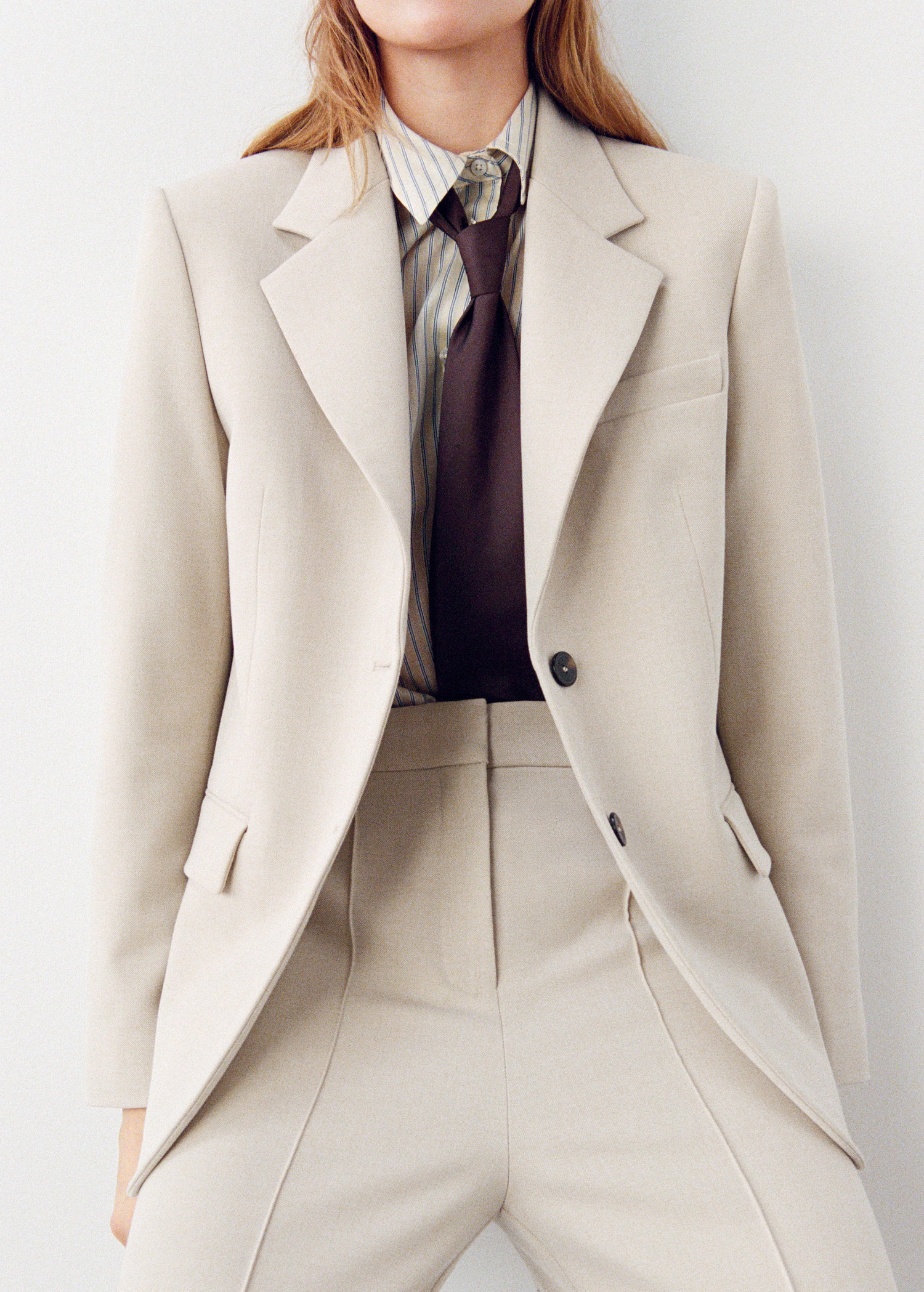Double-breasted suit blazer | Mango (US/MX/AU)