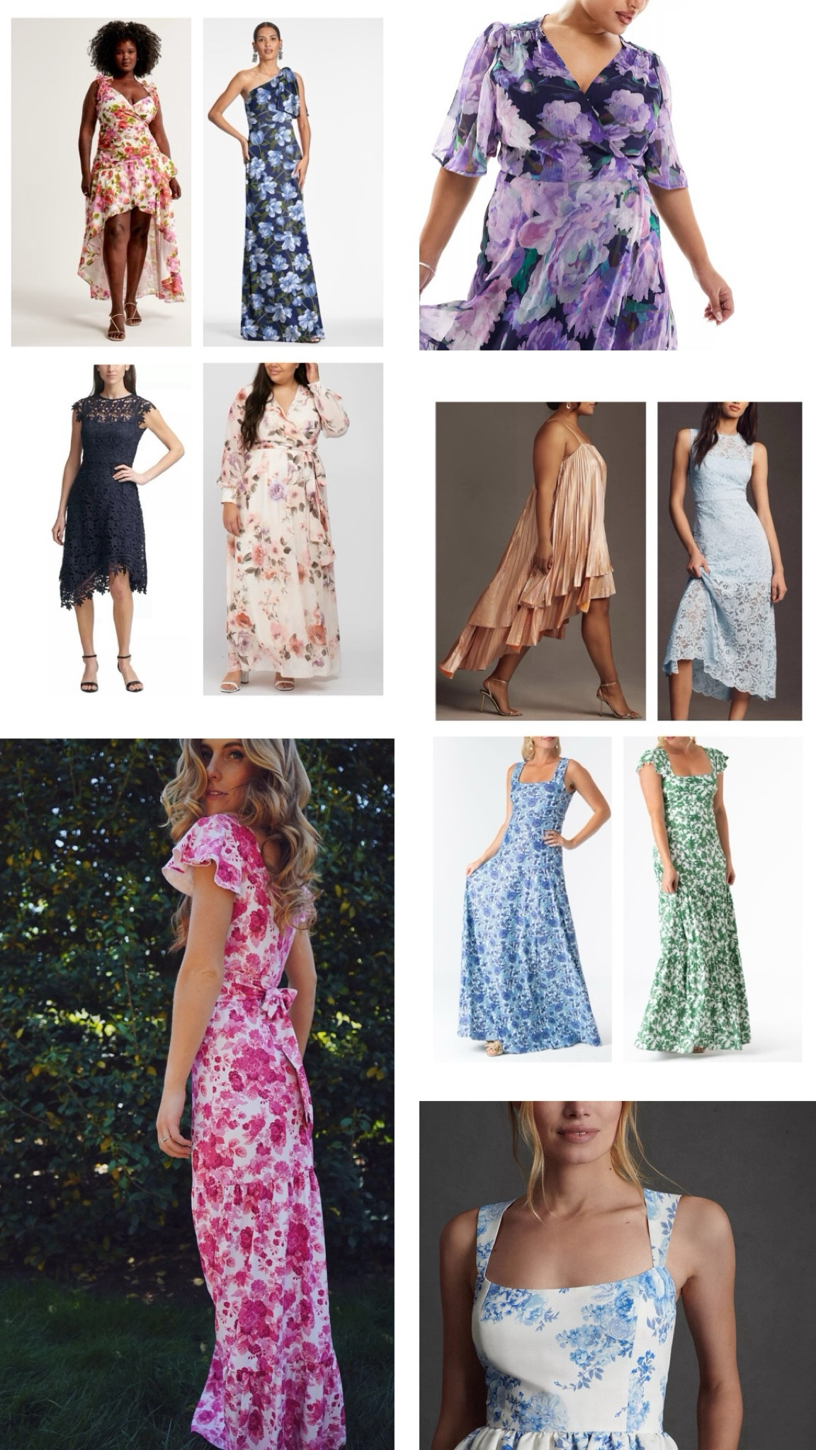 Size inclusive wedding guest dresses. All are available in a minimum size 18 even if not shown on a plus size model 😒

#LTKplussize #LTKparties #LTKwedding