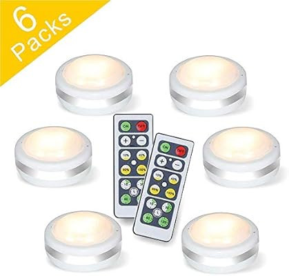 Puck Lights With Remote, Starxing Wireless Led Puck Lights Battery Operated, Led Puck Lights With... | Amazon (US)