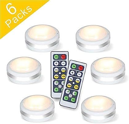 Puck Lights With Remote, Starxing Wireless Led Puck Lights Battery Operated, Led Puck Lights With... | Amazon (US)