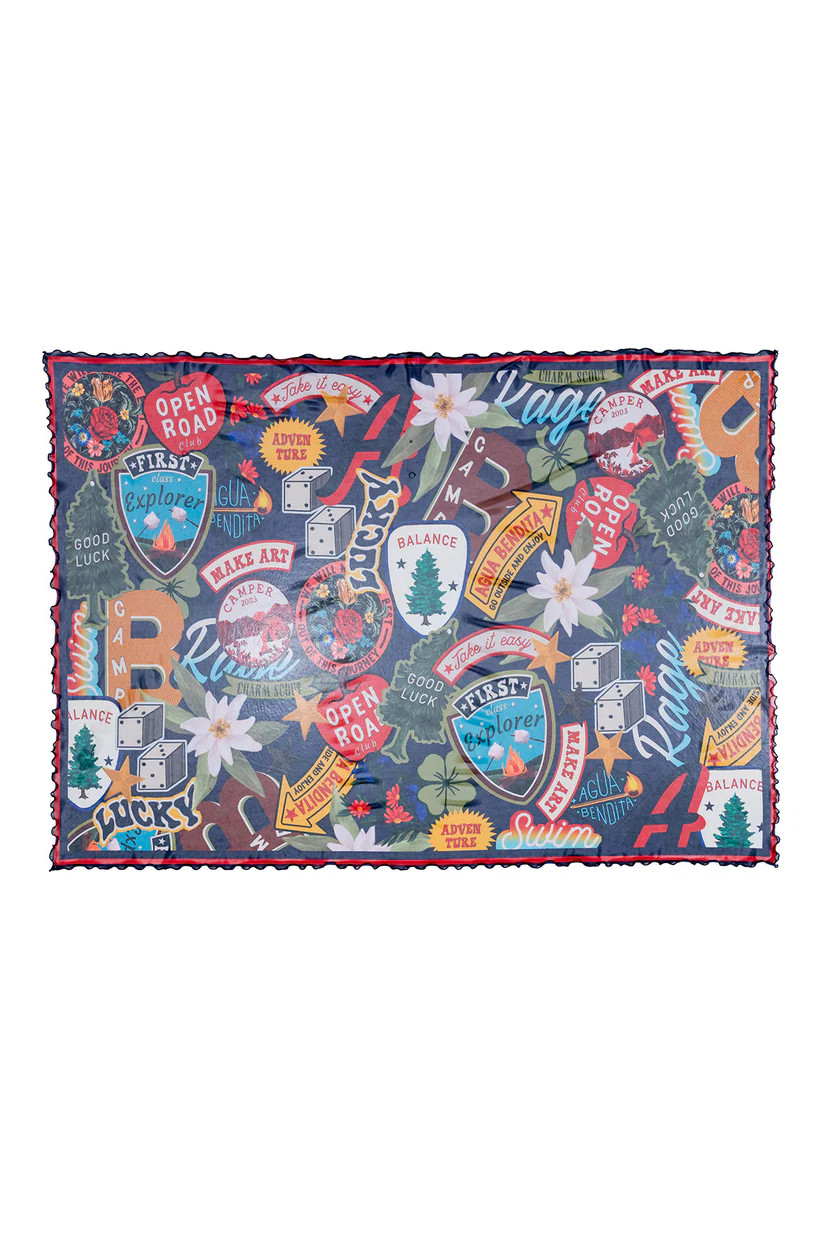 Marine Pareo Cover Up | Agua Bendita