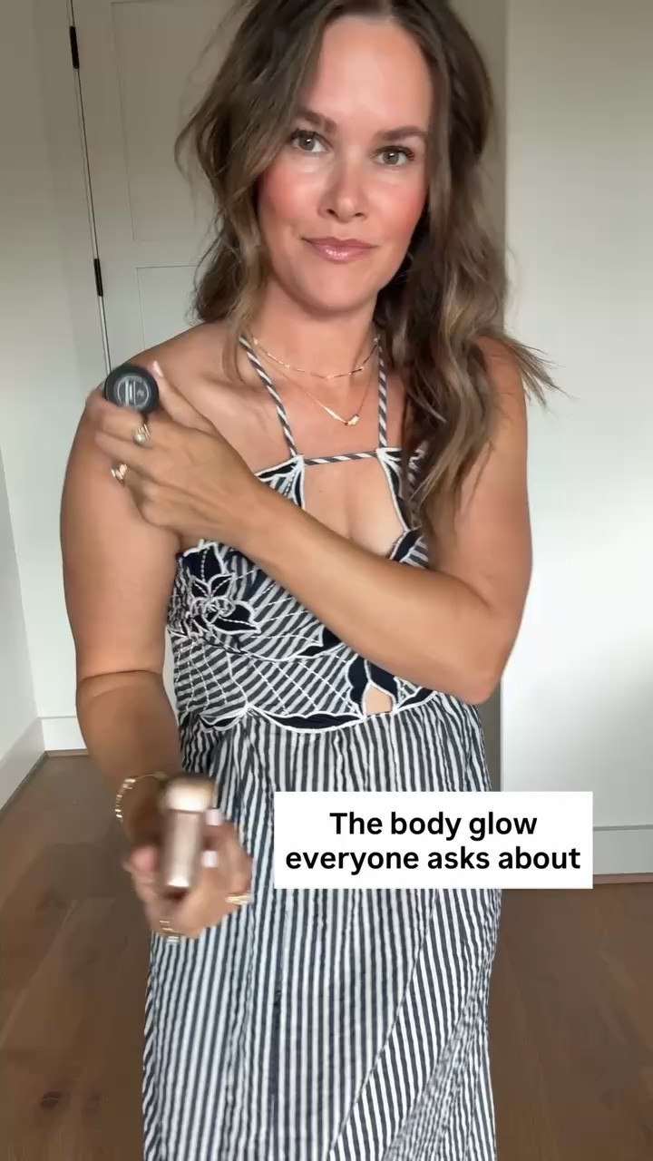 The body glow everyone always asks me about! It gives skin the prettiest glow and is perfect when you’re wearing something that shows a little more skin. My exact dress is sold out, but I linked a similar option!

body glow, glowing skin, beauty favorites, summer beauty, body care, date night look, similar dress, black and white dress, beauty must haves, Julie Franks, Amazon beauty, outfit inspiration

#LTKootd #LTKgrwm #LTKOver40