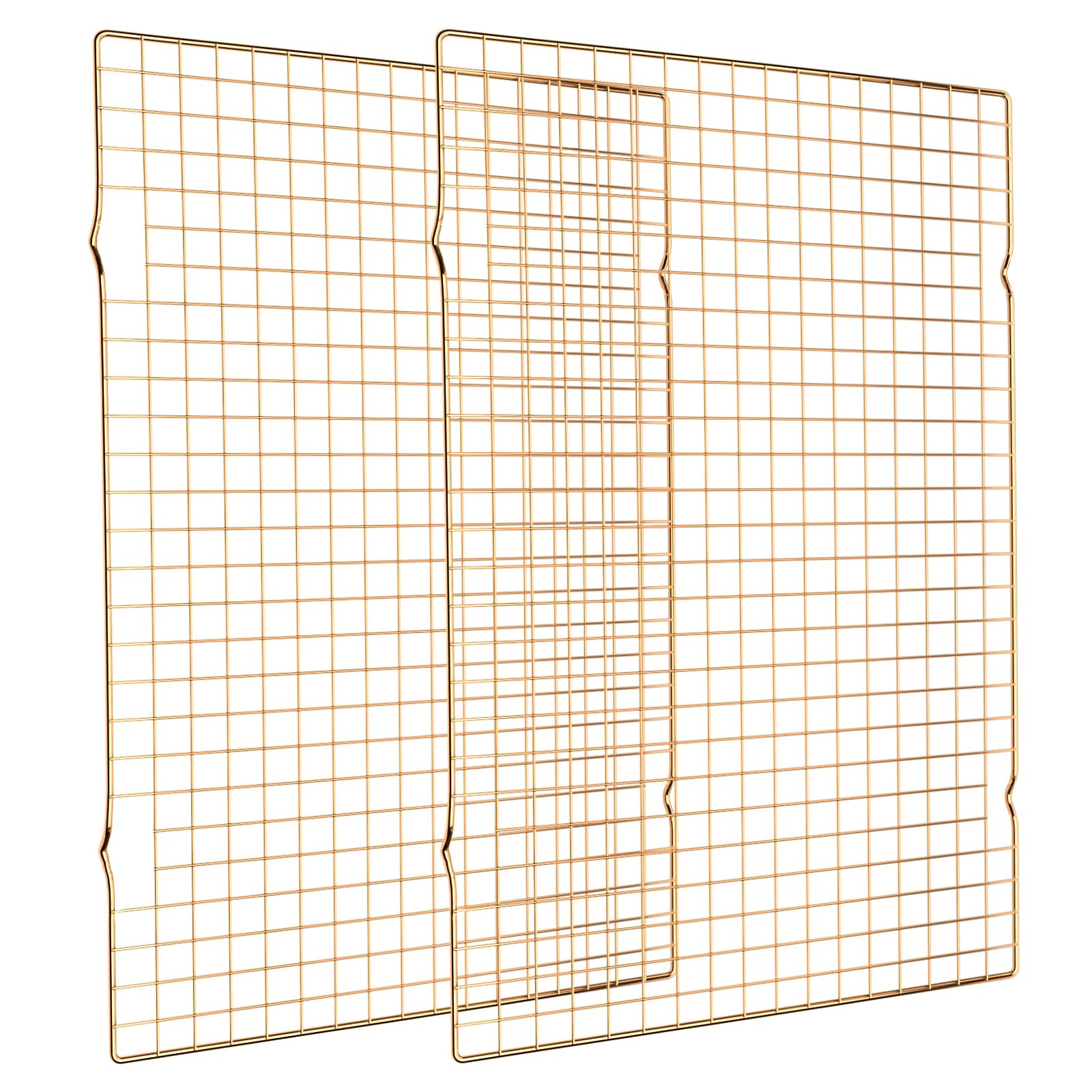 Cooling Rack for Baking, 2-Pack 16x10 Inches Baking Rack, Thick Wire Cookie Rack for Cooking, Roa... | Amazon (US)