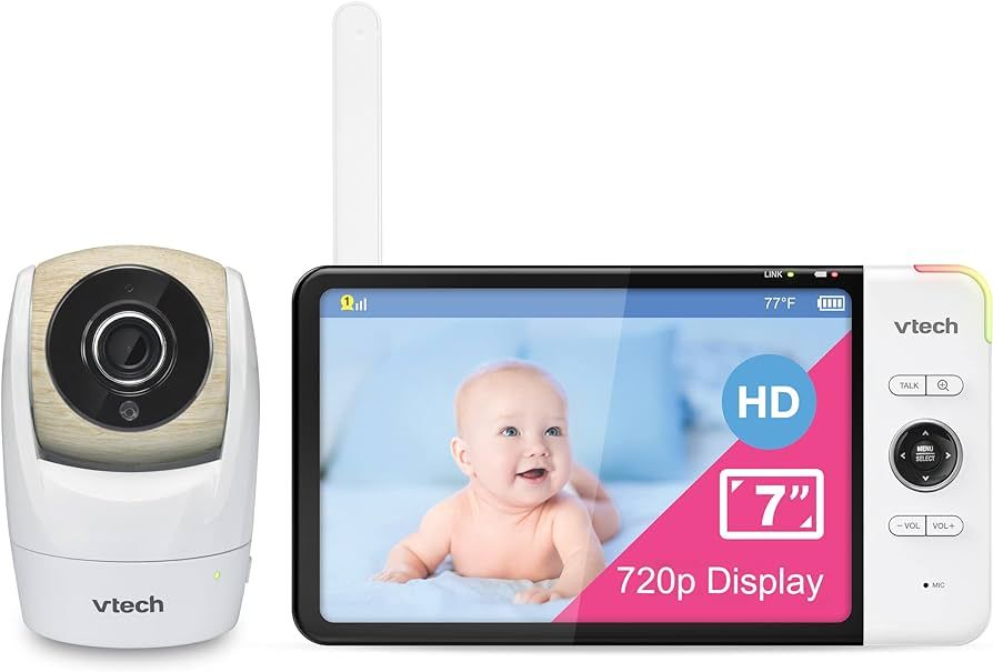 [Upgraded] VTech VM919HD Video Monitor with Battery Support 15-hr Video Streaming, 7" 720p HD Dis... | Amazon (US)